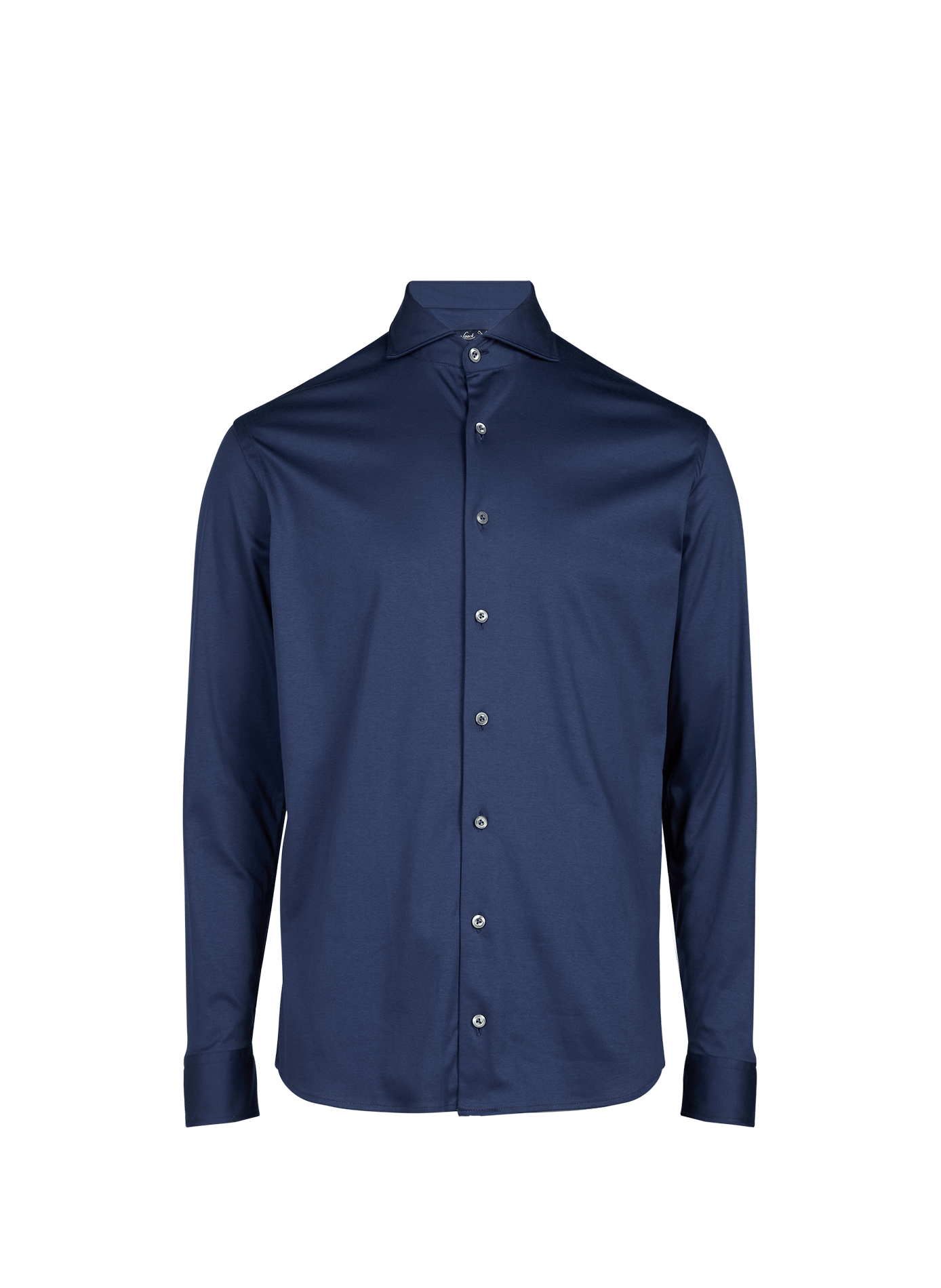 Straight cotton shirt VAN LAACK Blue