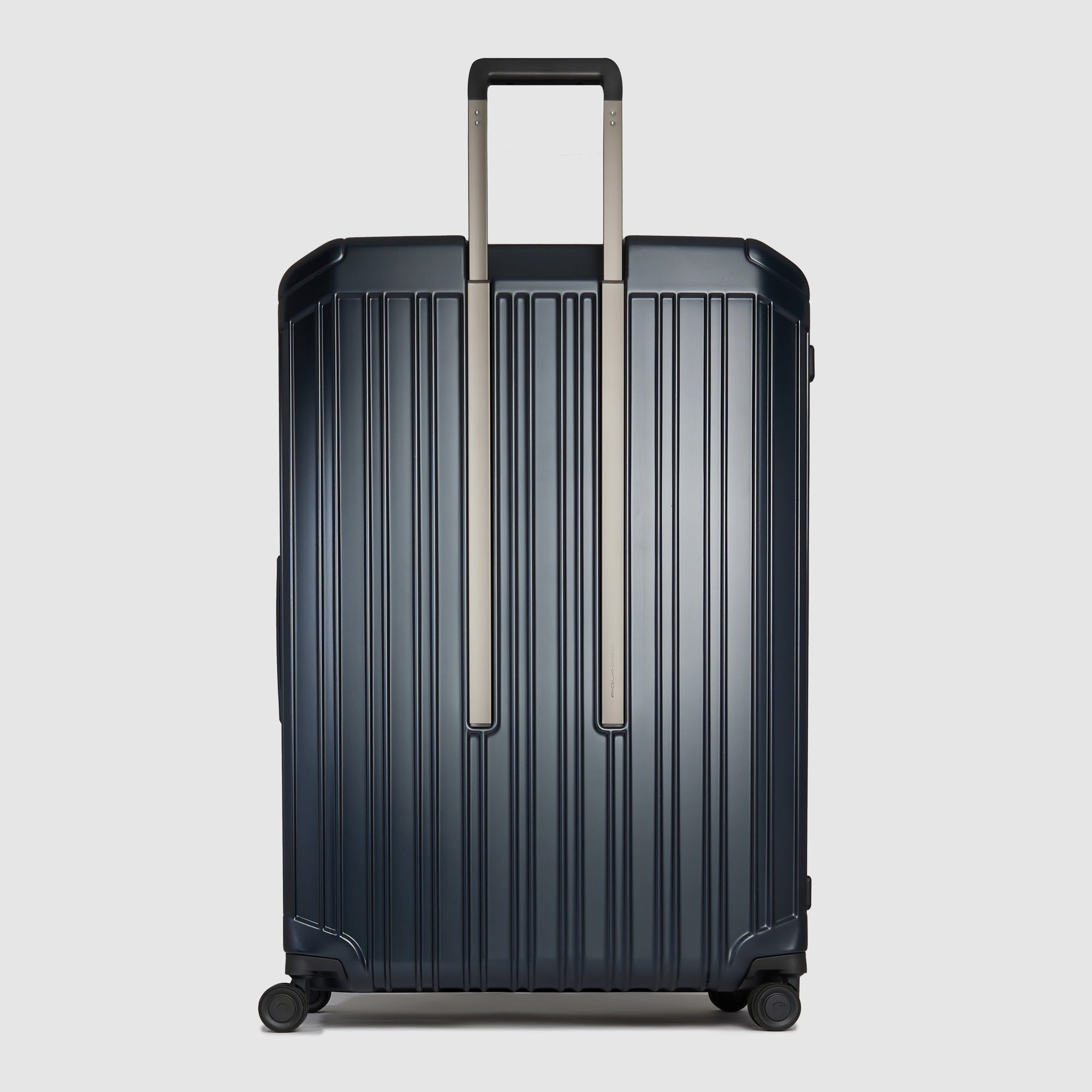Koffer met 4 extra grote wielen PIQUADRO Blauw