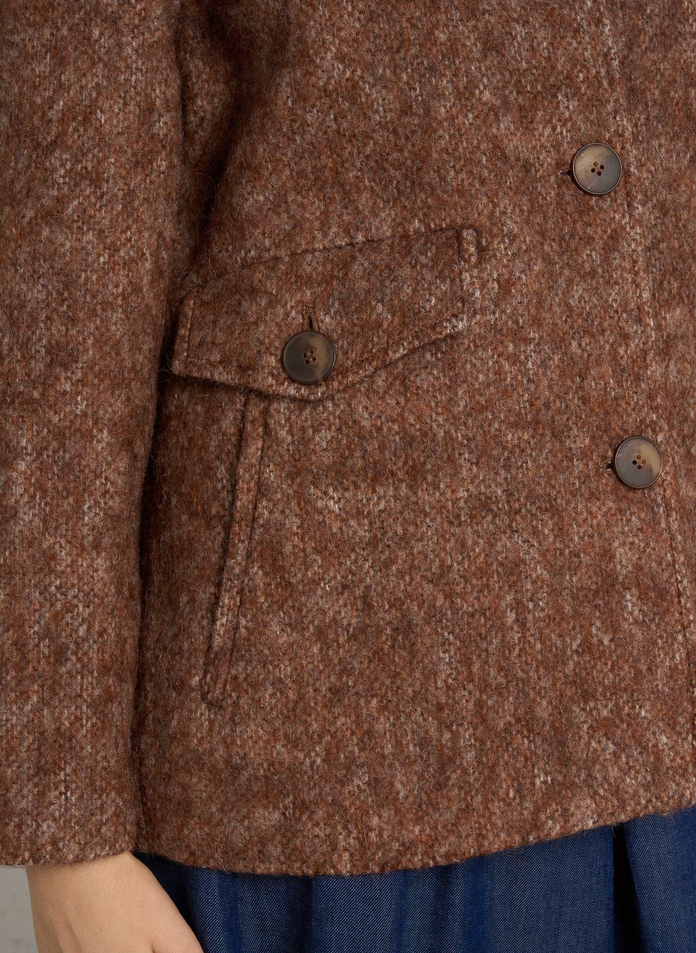 Manteau ample col classique danny MAISON 123 Beige