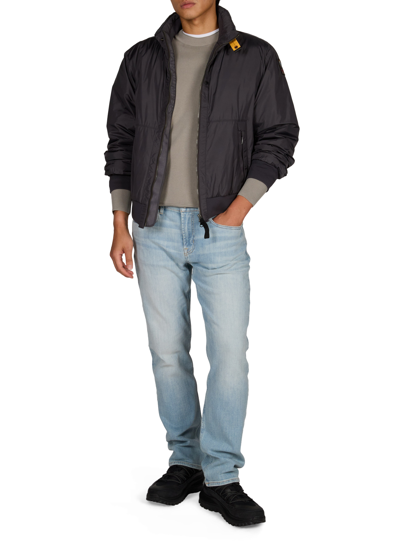 Tuam high-neck jacket PARAJUMPERS Grey