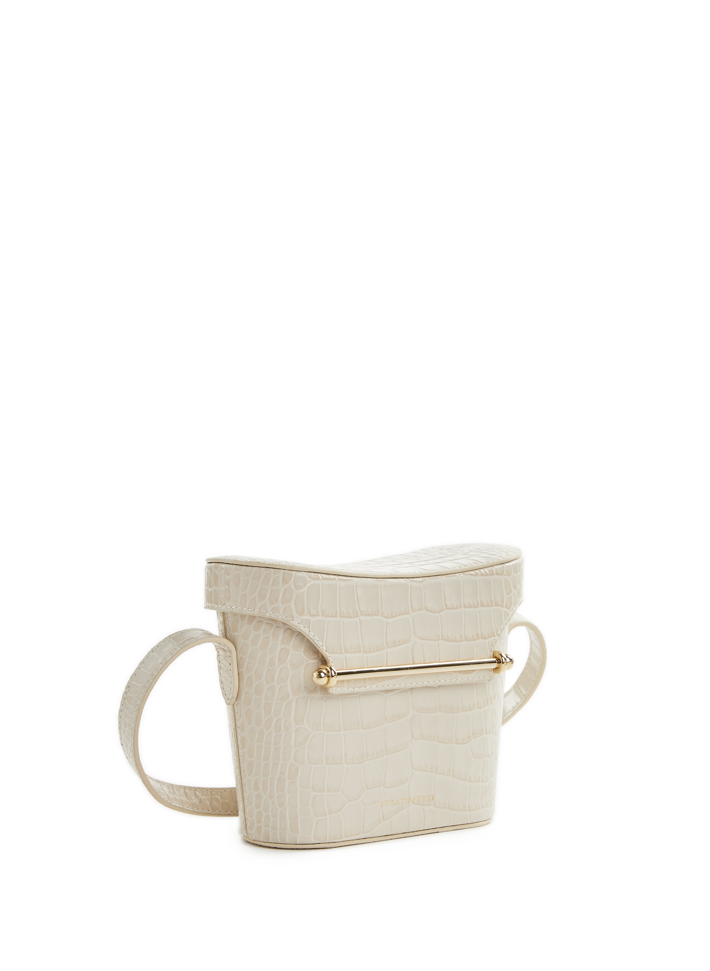 Sac en cuir effet croco