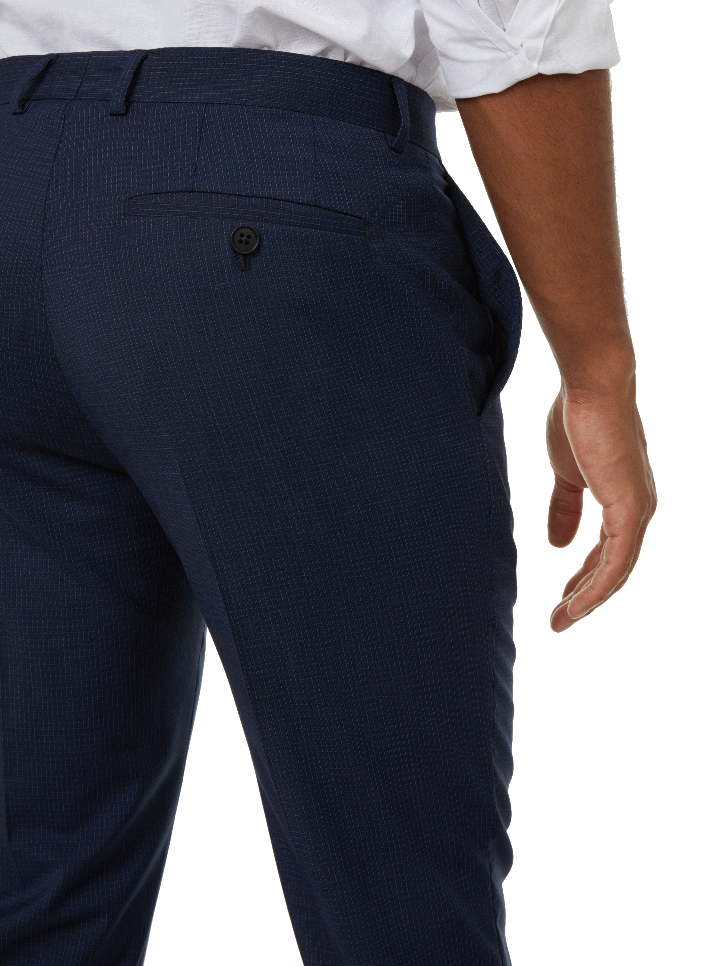 Wool trousers SAISON 1865 Blue