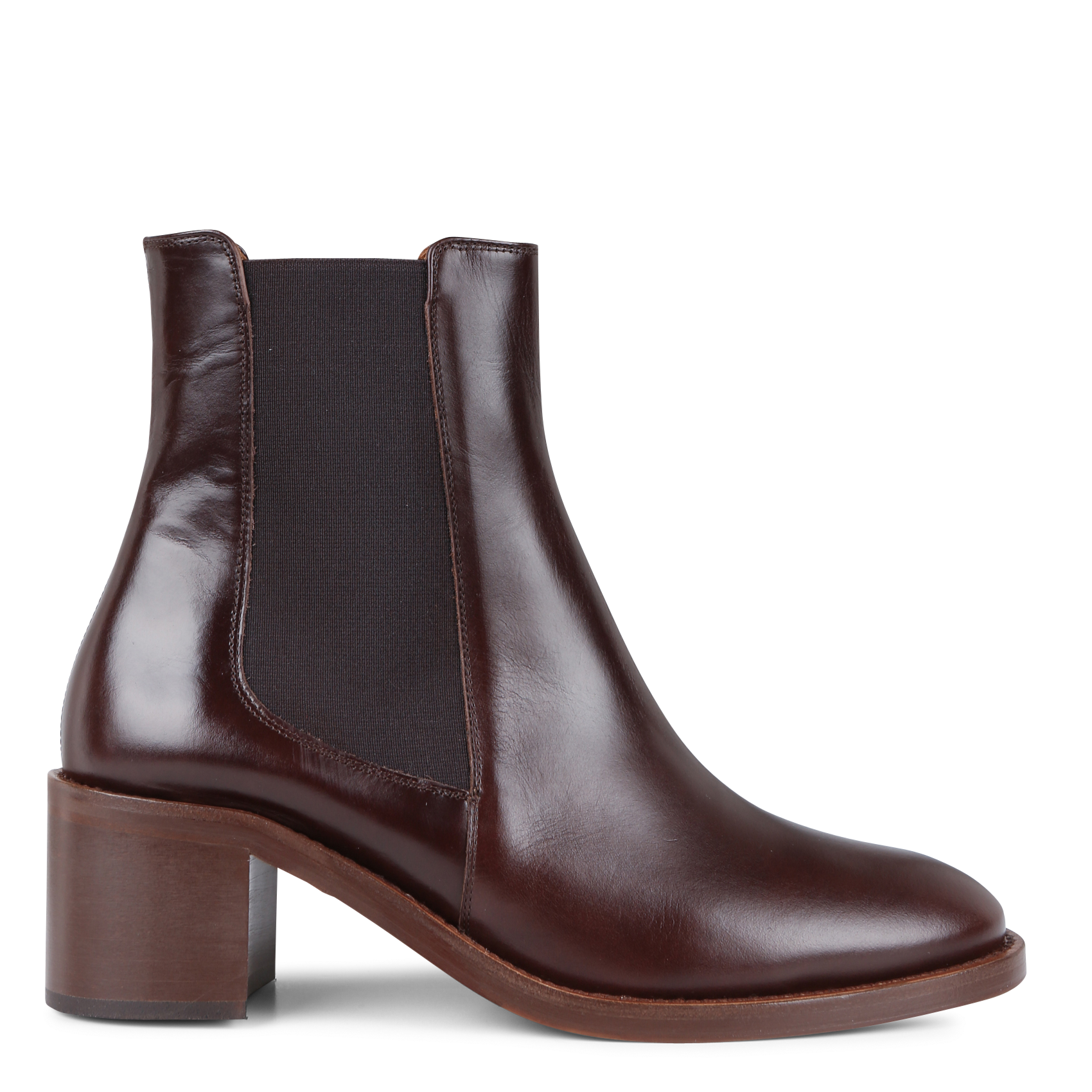 Bottines en cuir n°289 RIVECOUR Marron