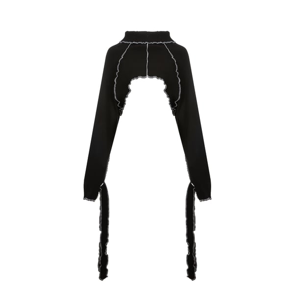 Top asymétrique en coton