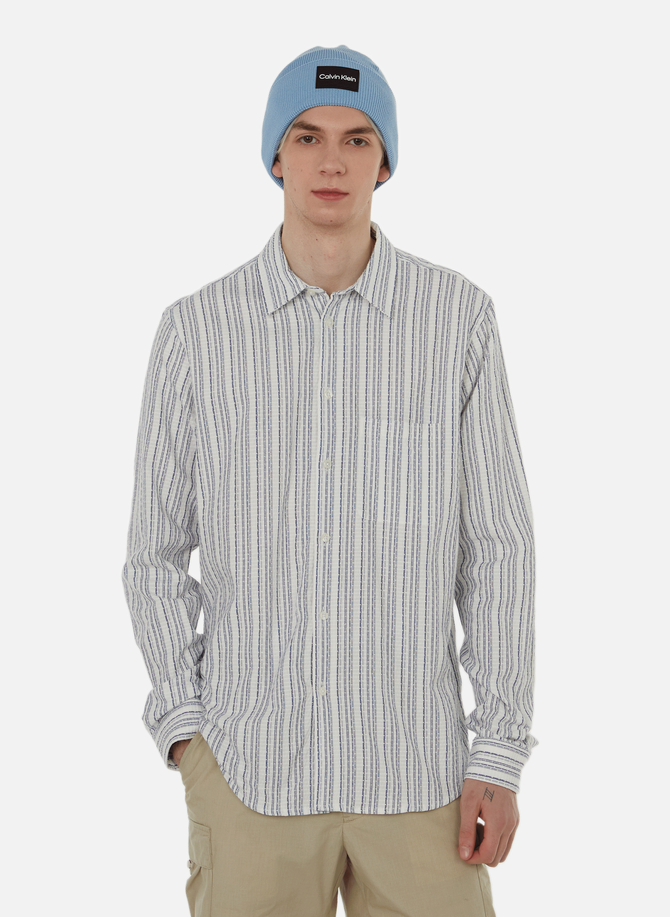 Striped cotton shirt  SAMSOE SAMSOE