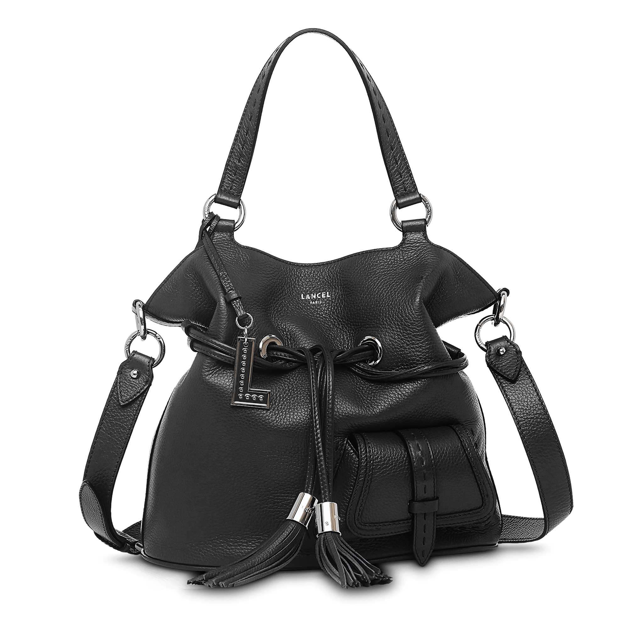 Sac seau m - premier flirt de lancel LANCEL Noir