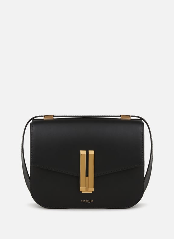 Sac à main Vancouver en cuir Noir by DEMELLIER LONDON DEMELLIER LONDON Sac à main Vancouver en cuir Noir