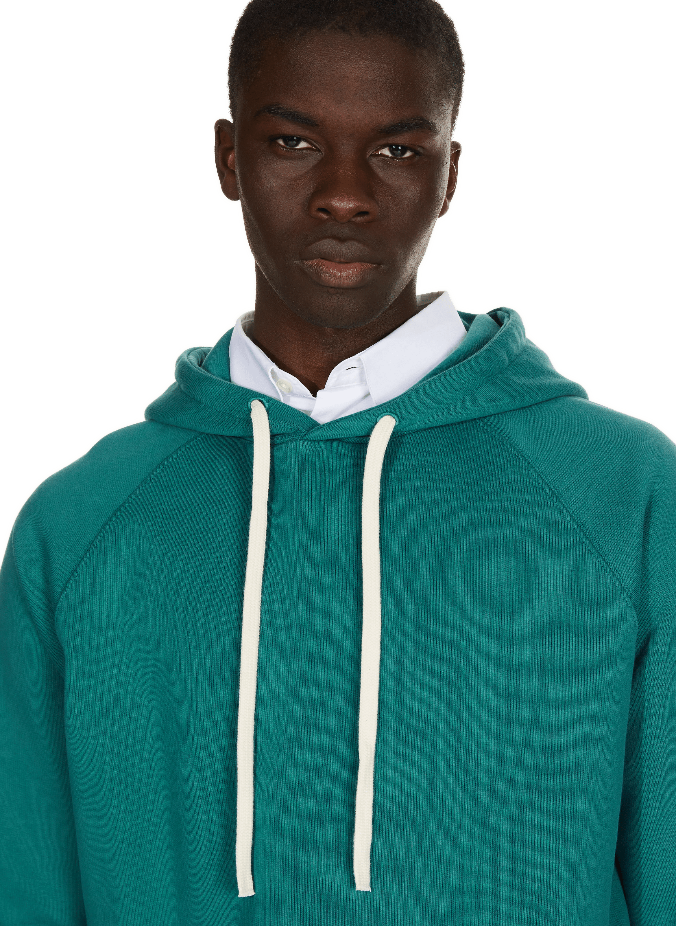 Hoodie Eavin en coton  SAISON 1865 Vert