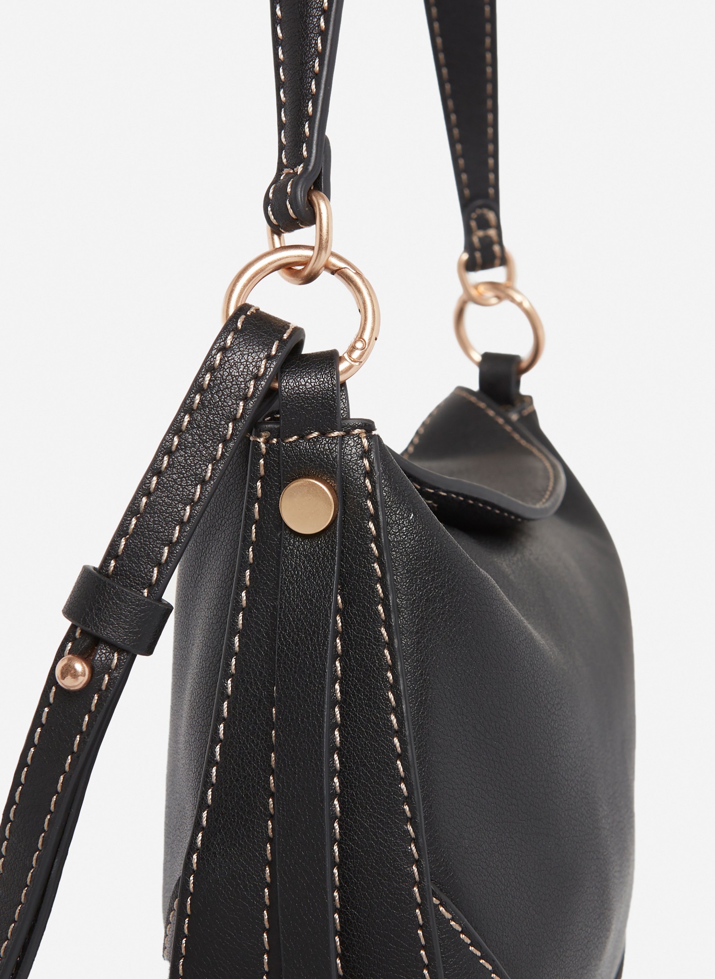 Petit sac daily en cuir VANESSA BRUNO Noir