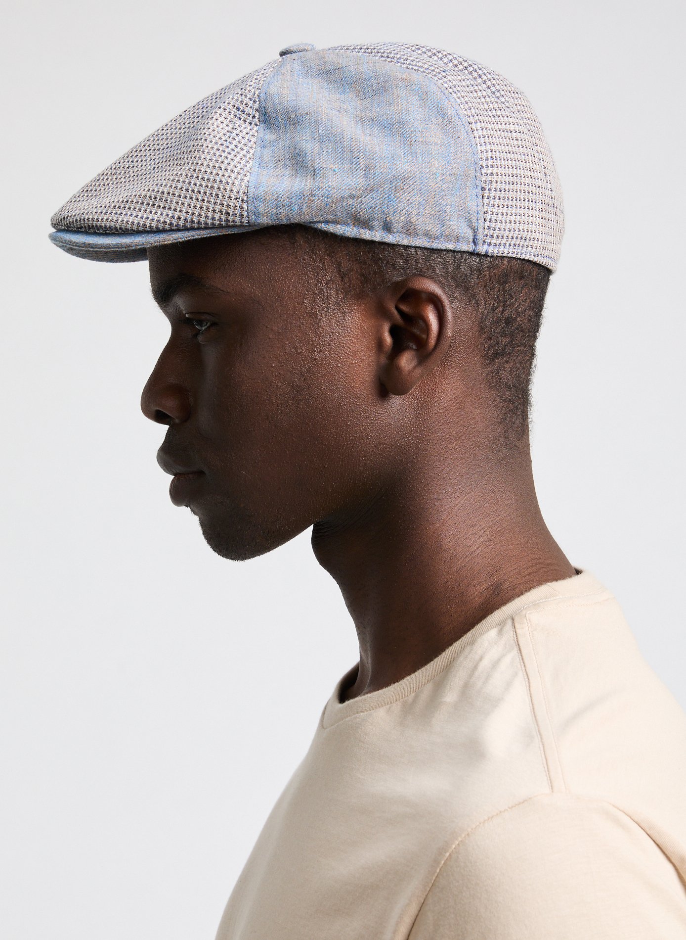 Casquette Gavroche en coton et lin SAISON 1865 Multicolore
