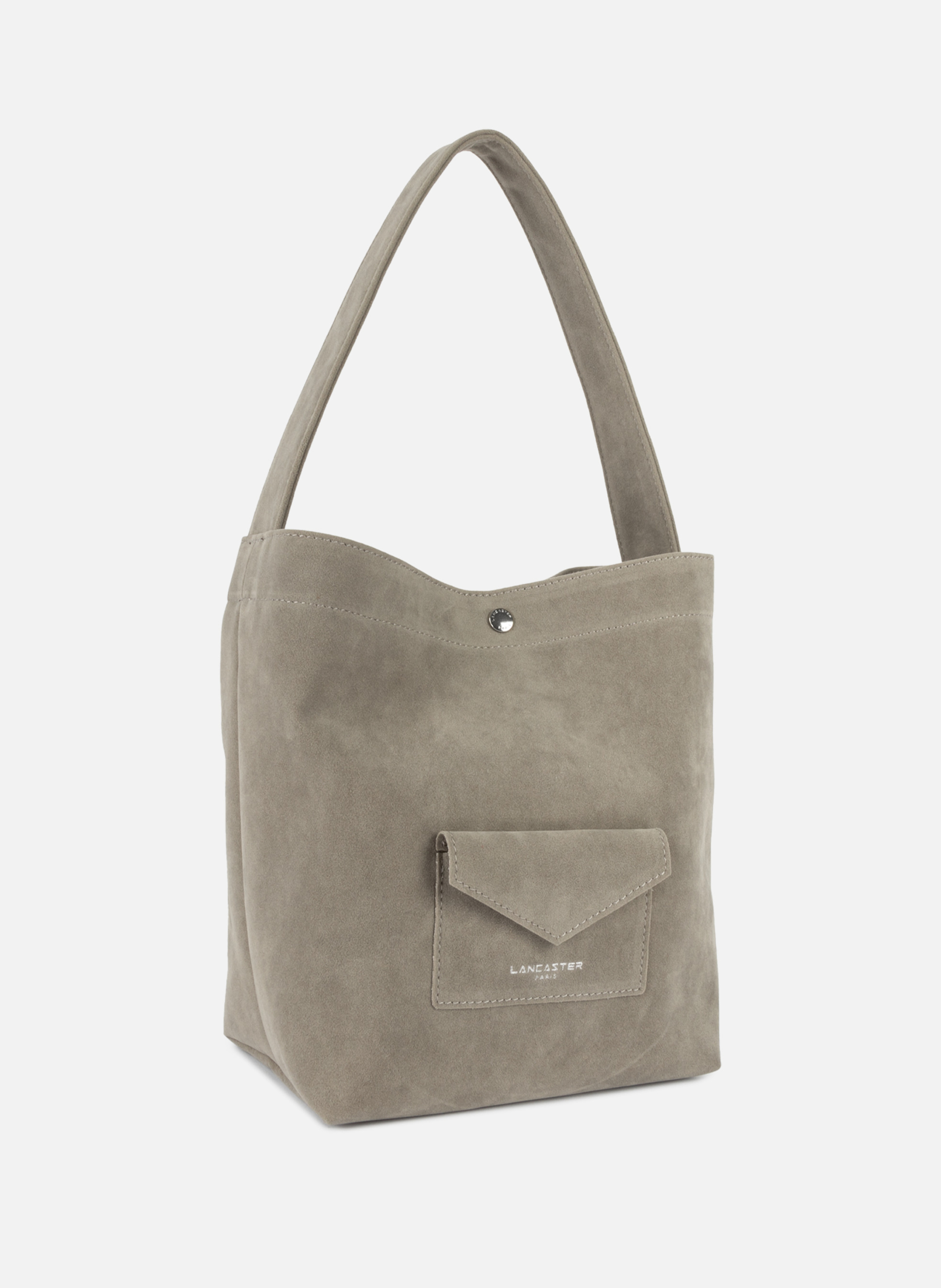 Mini bucket bag - Suédine KBA LANCASTER Grey