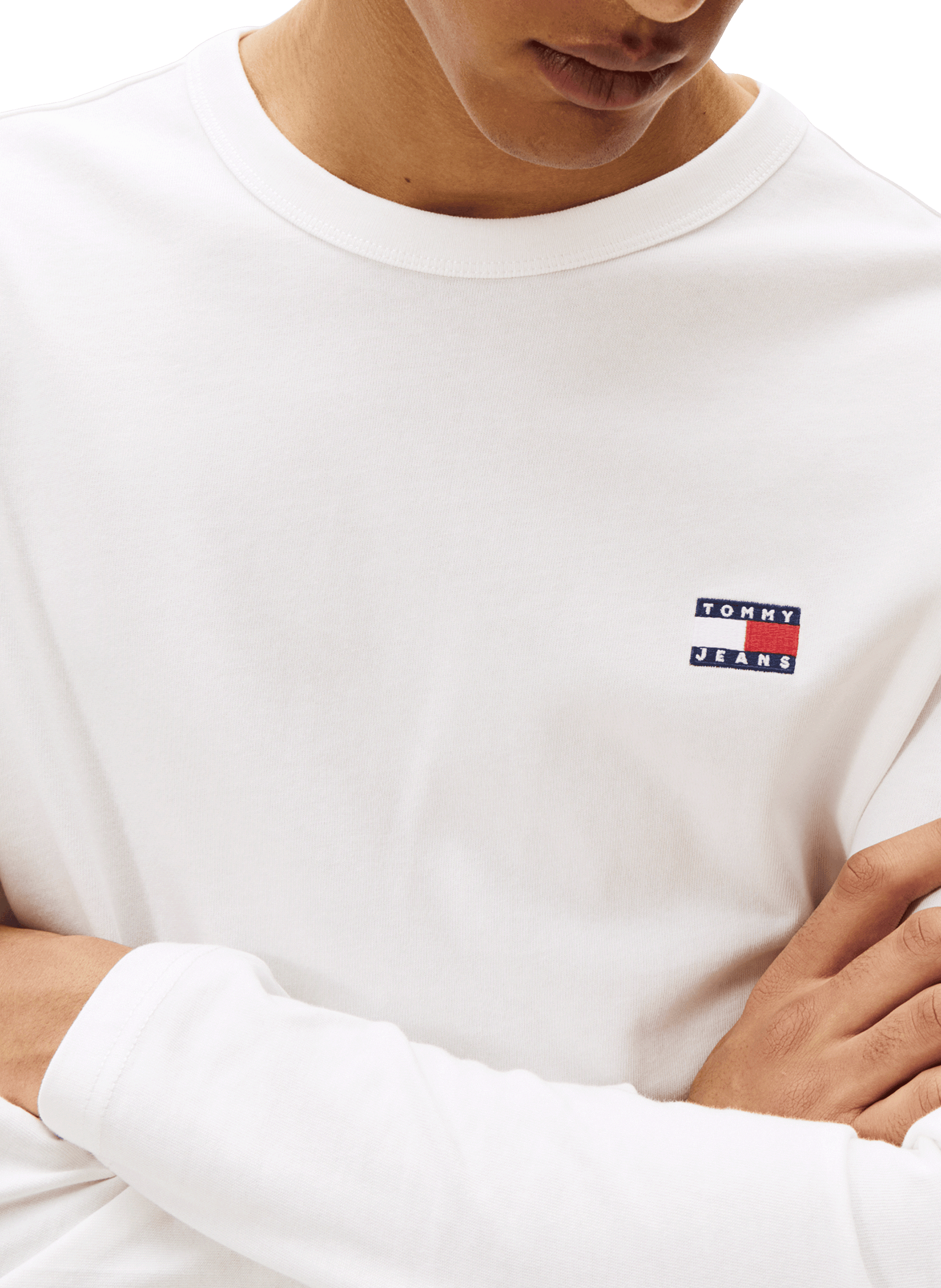 Long sleeve T-shirt TOMMY HILFIGER White