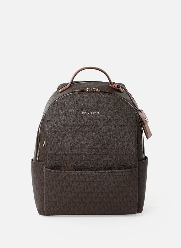 Monogrammed backpack Brown by MICHAEL KORS MICHAEL KORS Monogrammed backpack Brown