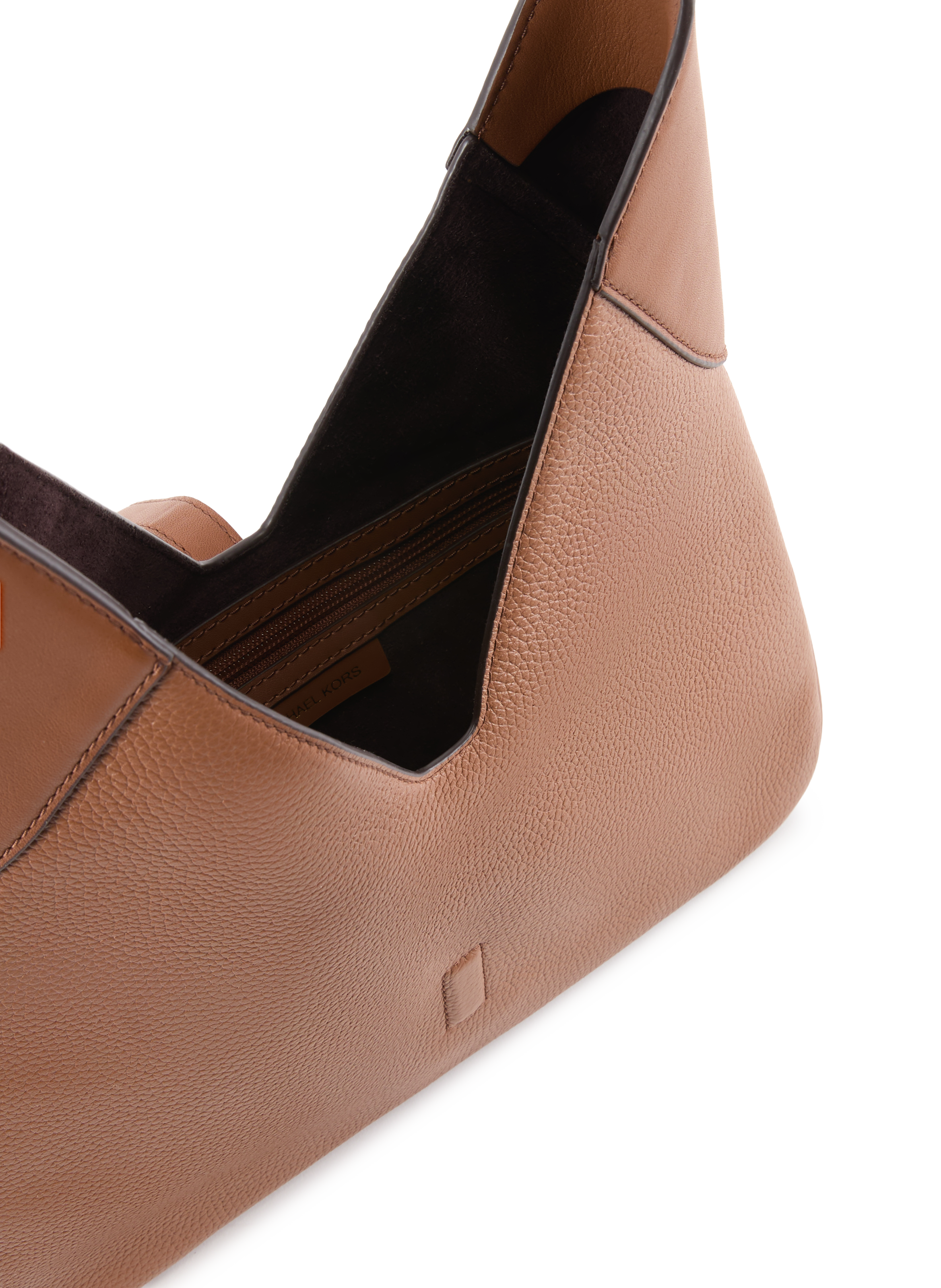 Sac à main en cuir de vache MICHAEL KORS Marron