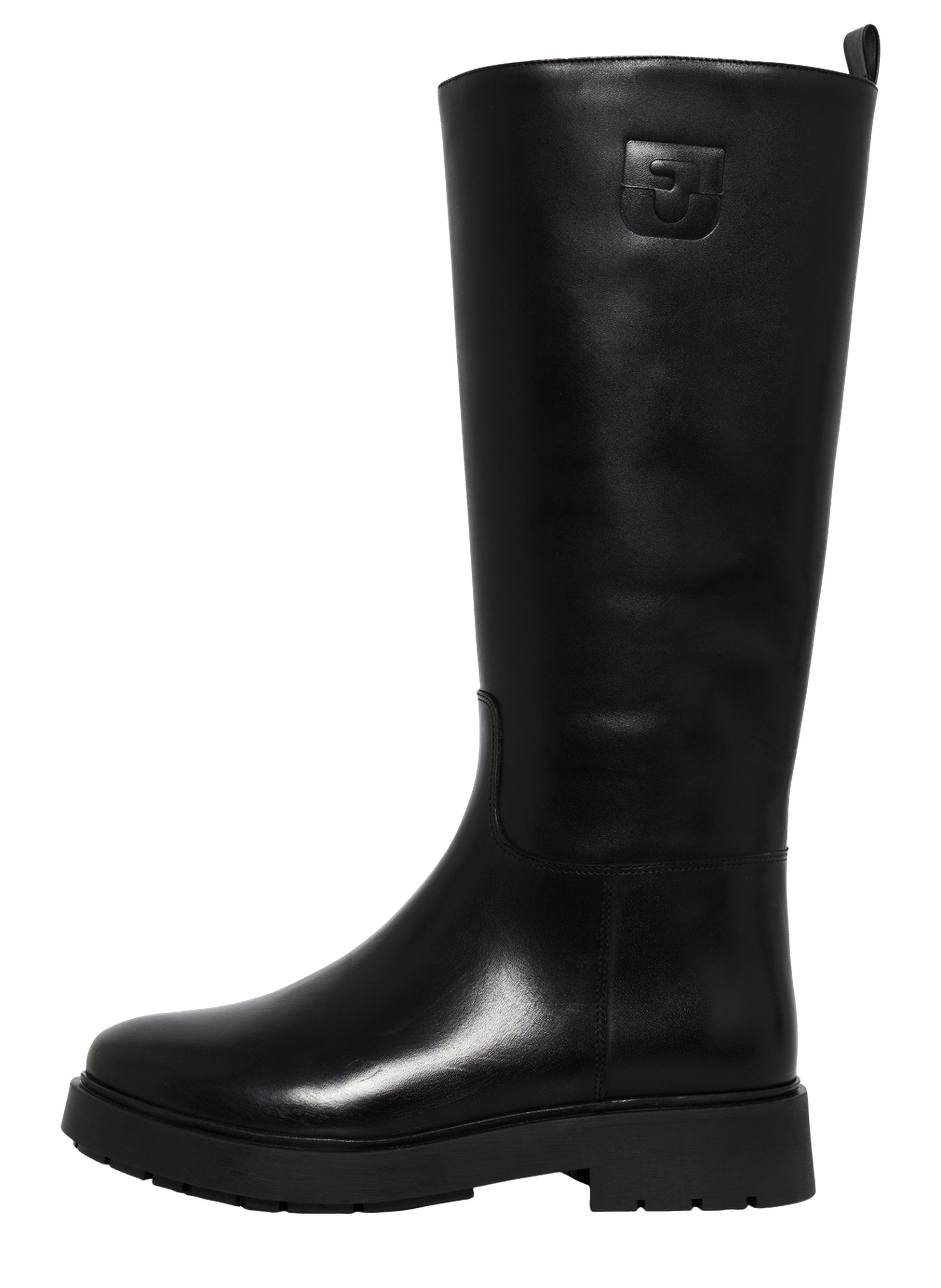 Bottes en cuir à semelles crantées - elea GERARD DAREL Noir