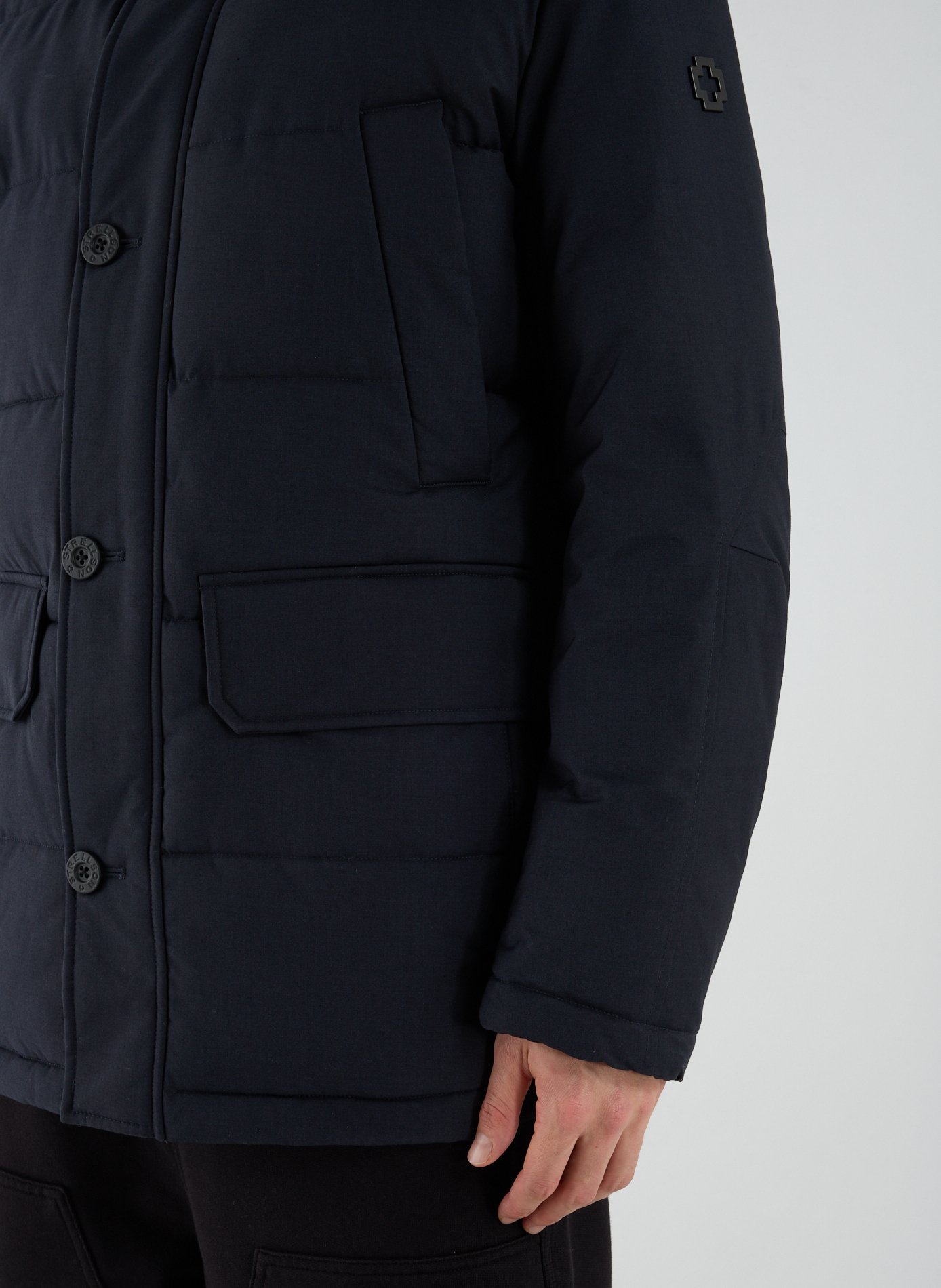Plaza 3.0 Quilted Hooded Jacket STRELLSON Blue