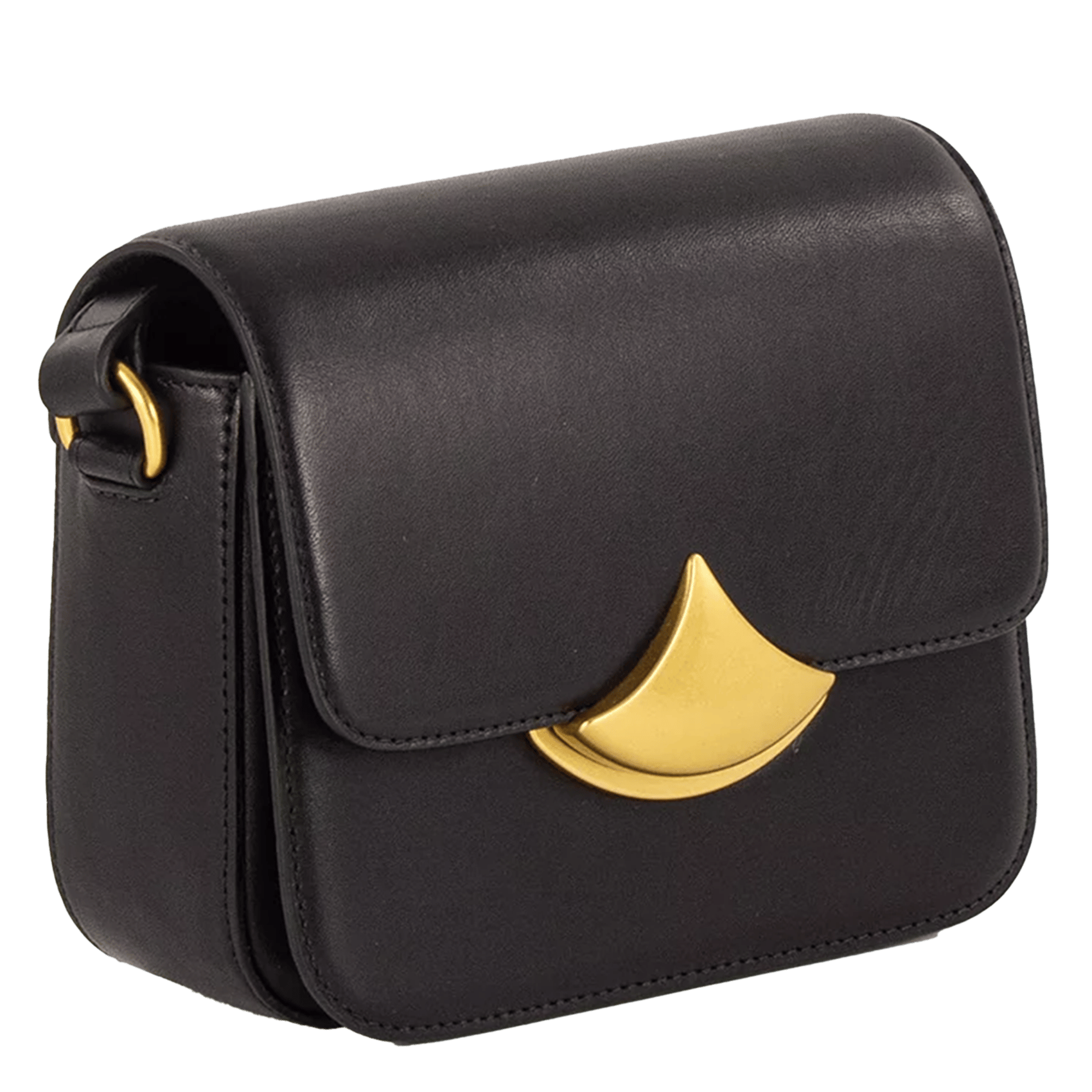 Sac bandoulière en cuir diviluz mimo SESSUN Noir