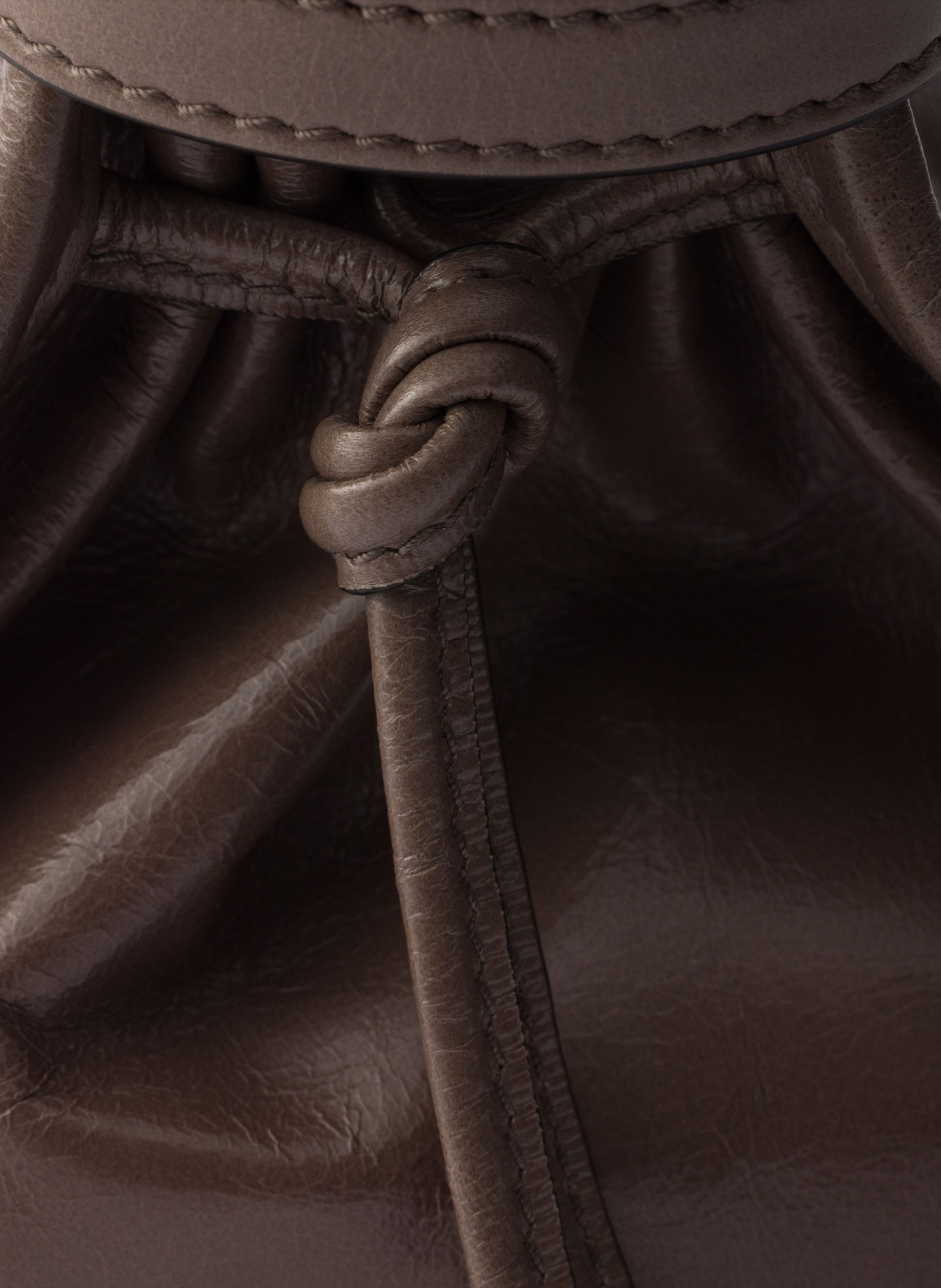 Sac à main prada bonnie en cuir PRADA Gris