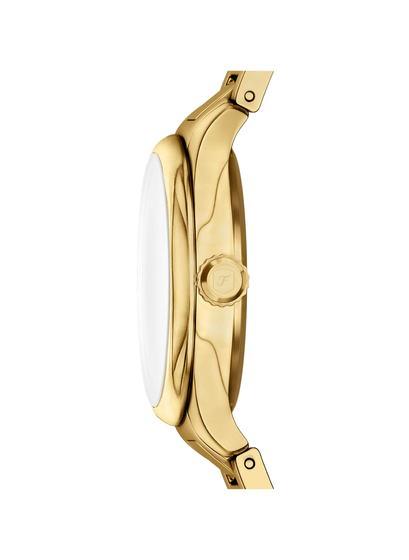 Montre quartz en acier inoxydable FOSSIL Argent