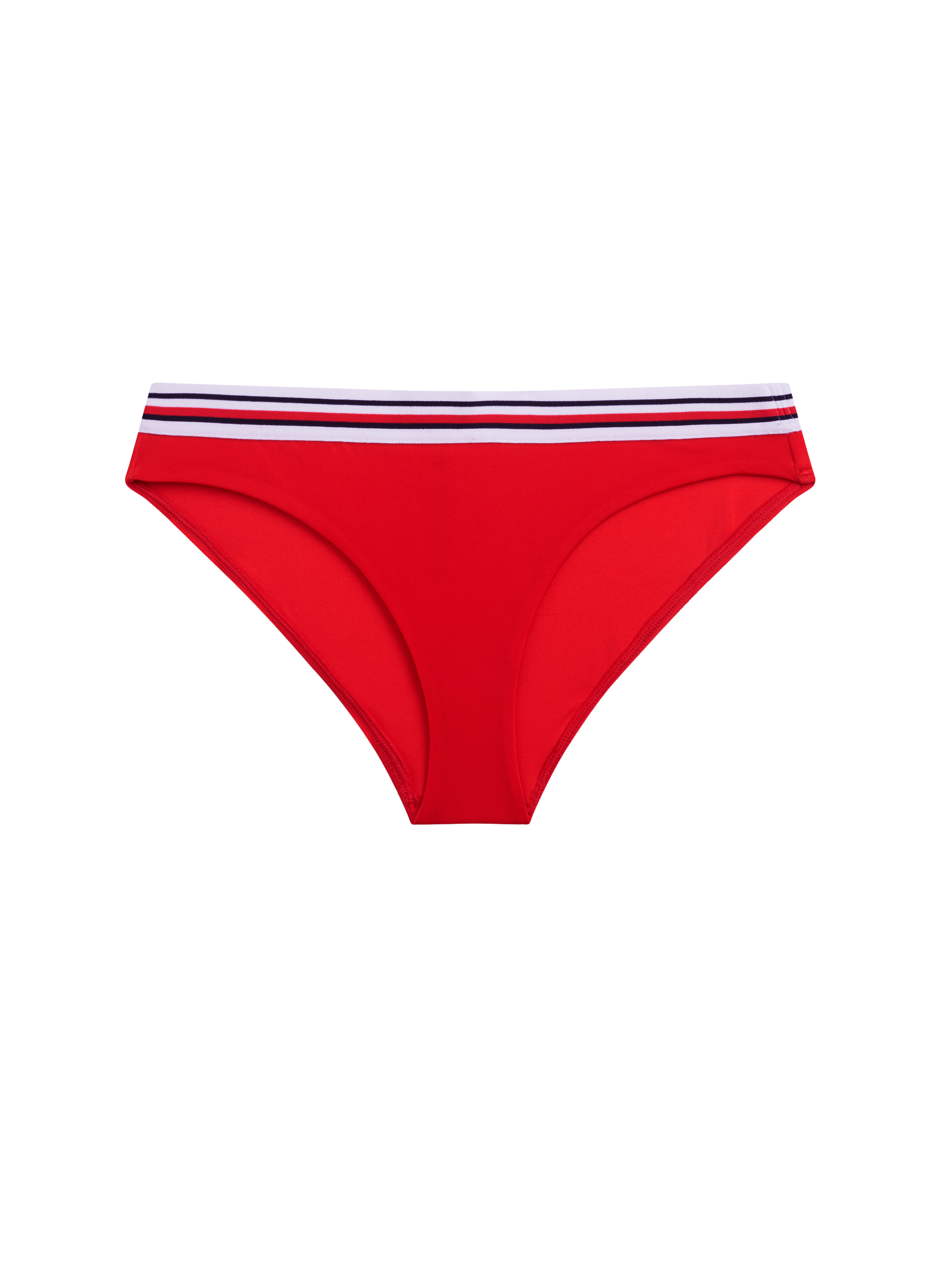 Striped bikini bottom TOMMY HILFIGER Red