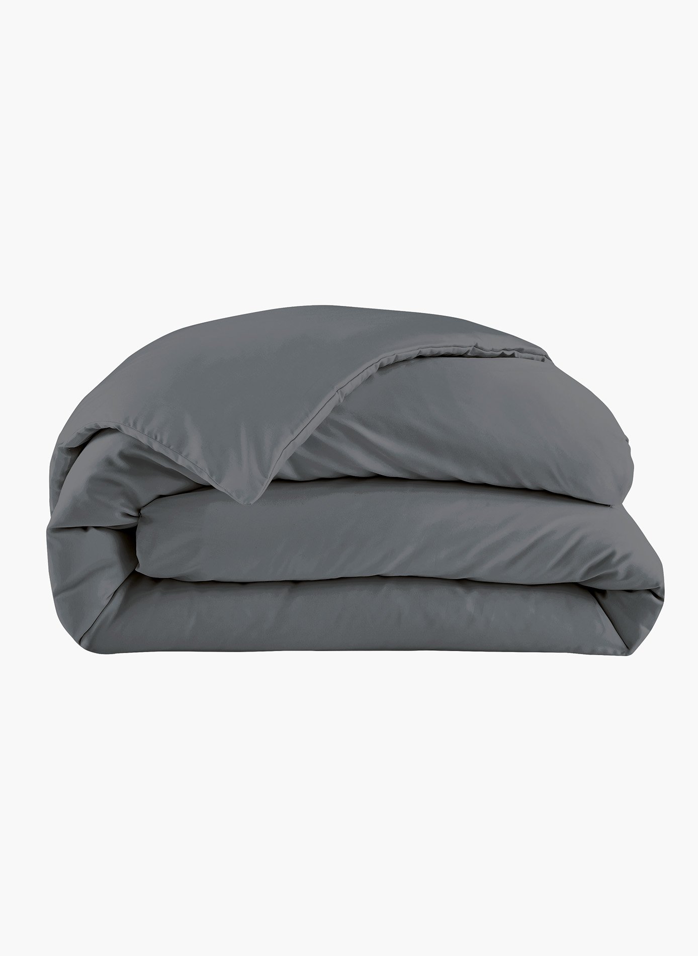 HOUSSE DE COUETTE Eclat Basalte ANNE DE SOLENE Gris