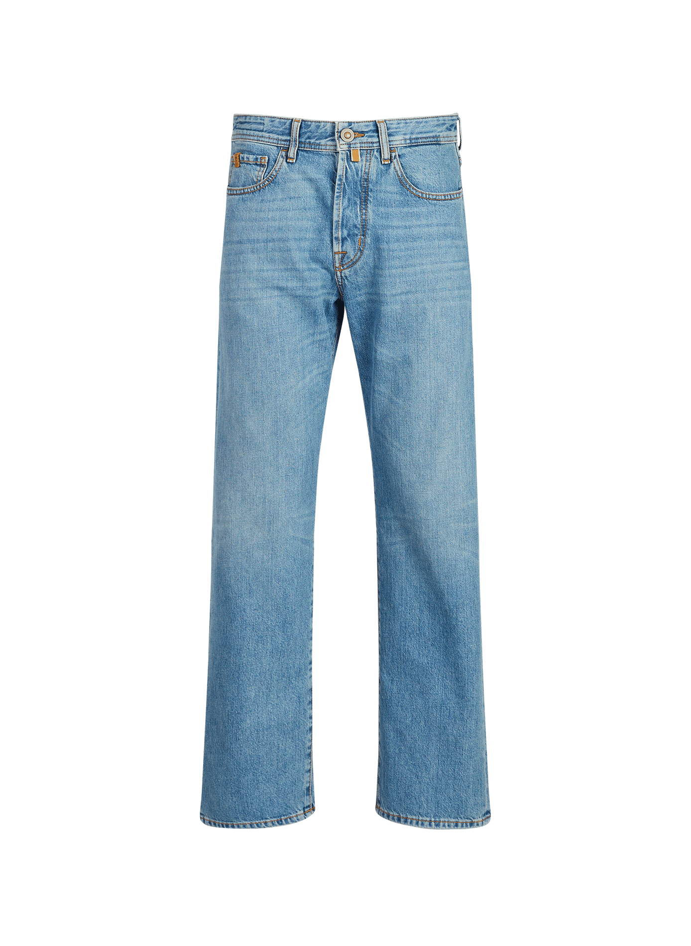 Straight cotton jeans JACOB COHEN Blue