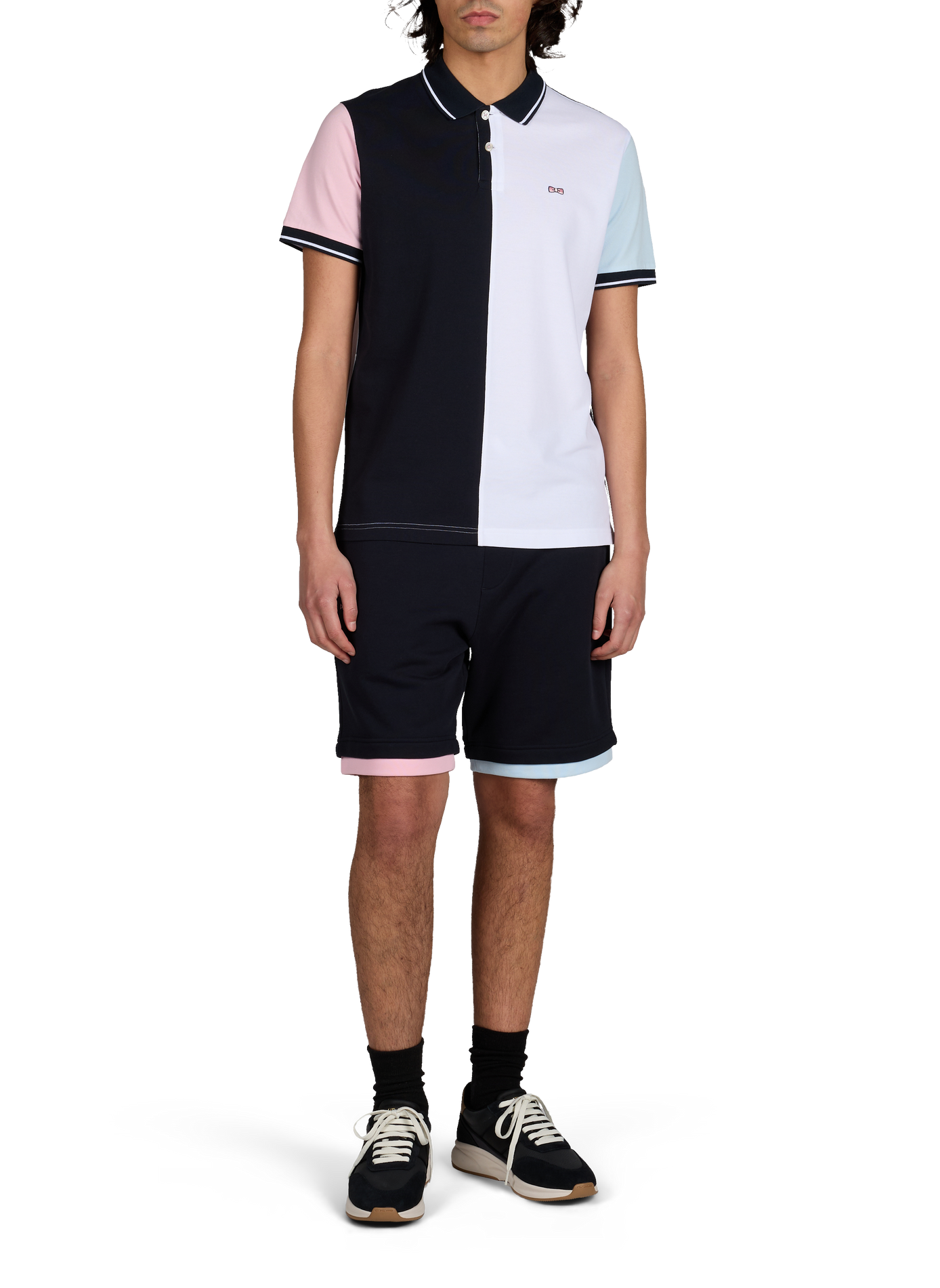 Cotton shorts  EDEN PARK Blue