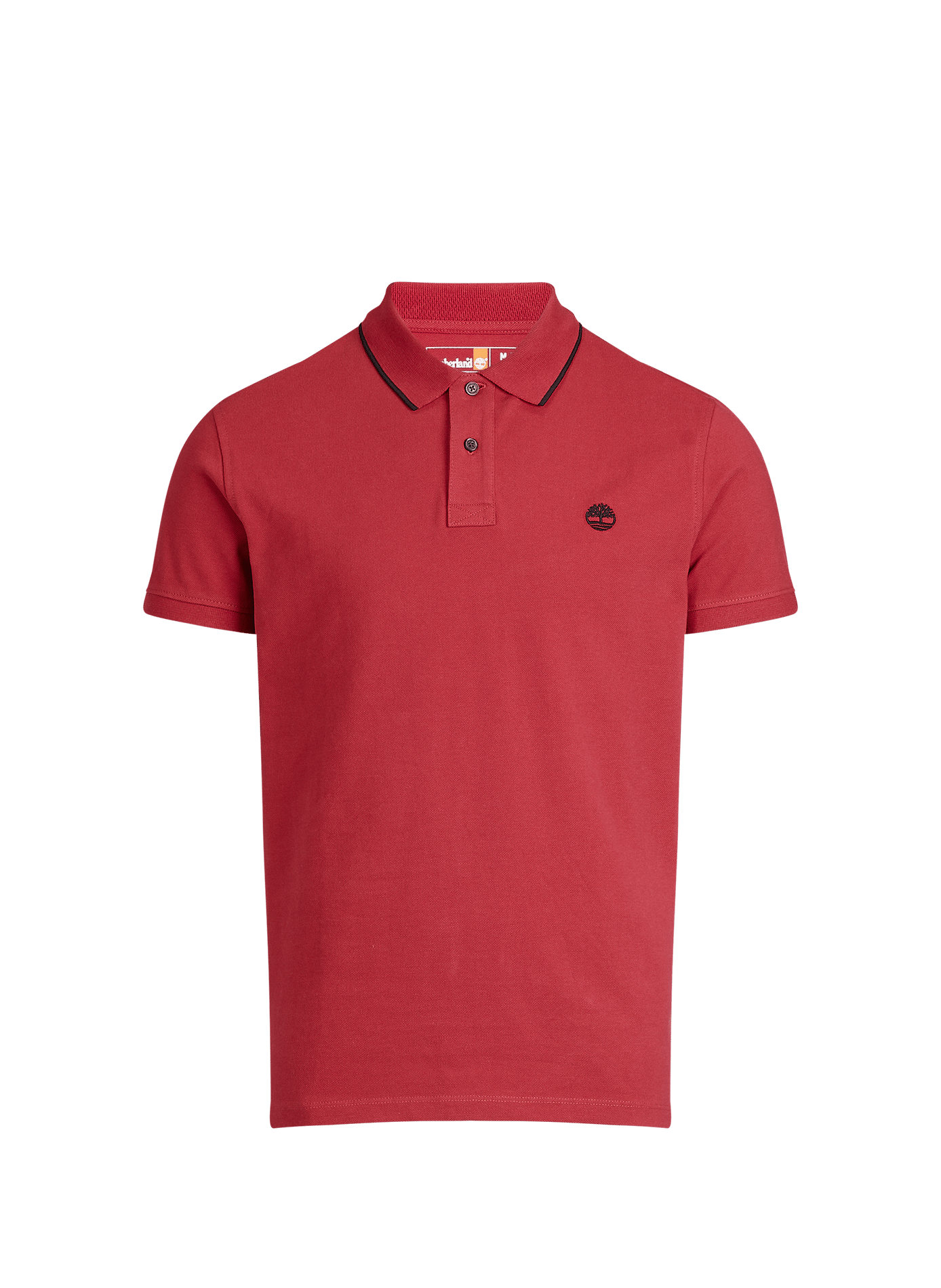 Polo droit manches courtes uni TIMBERLAND Rouge