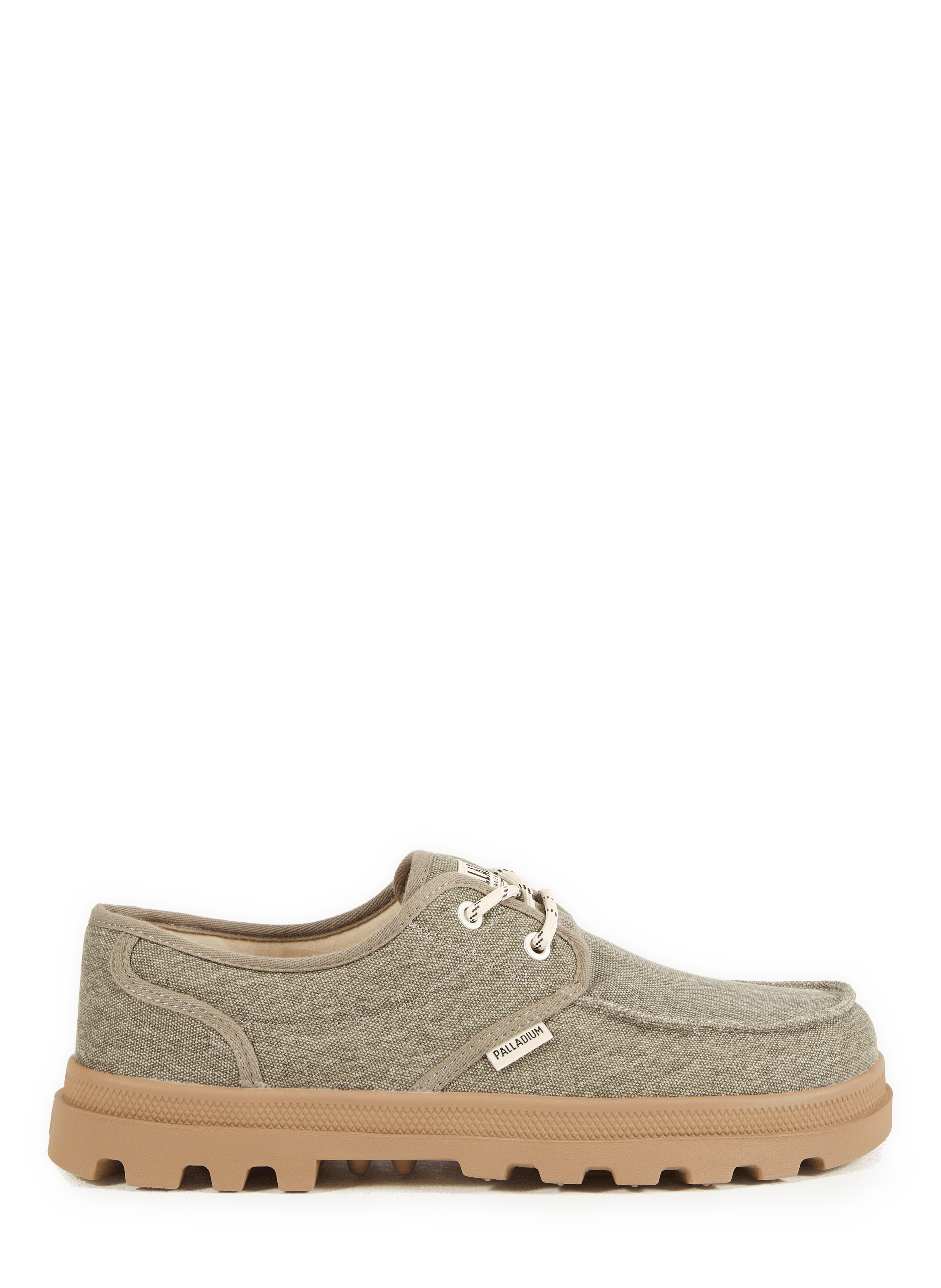 Baskets basses Dunelite en coton PALLADIUM Kaki