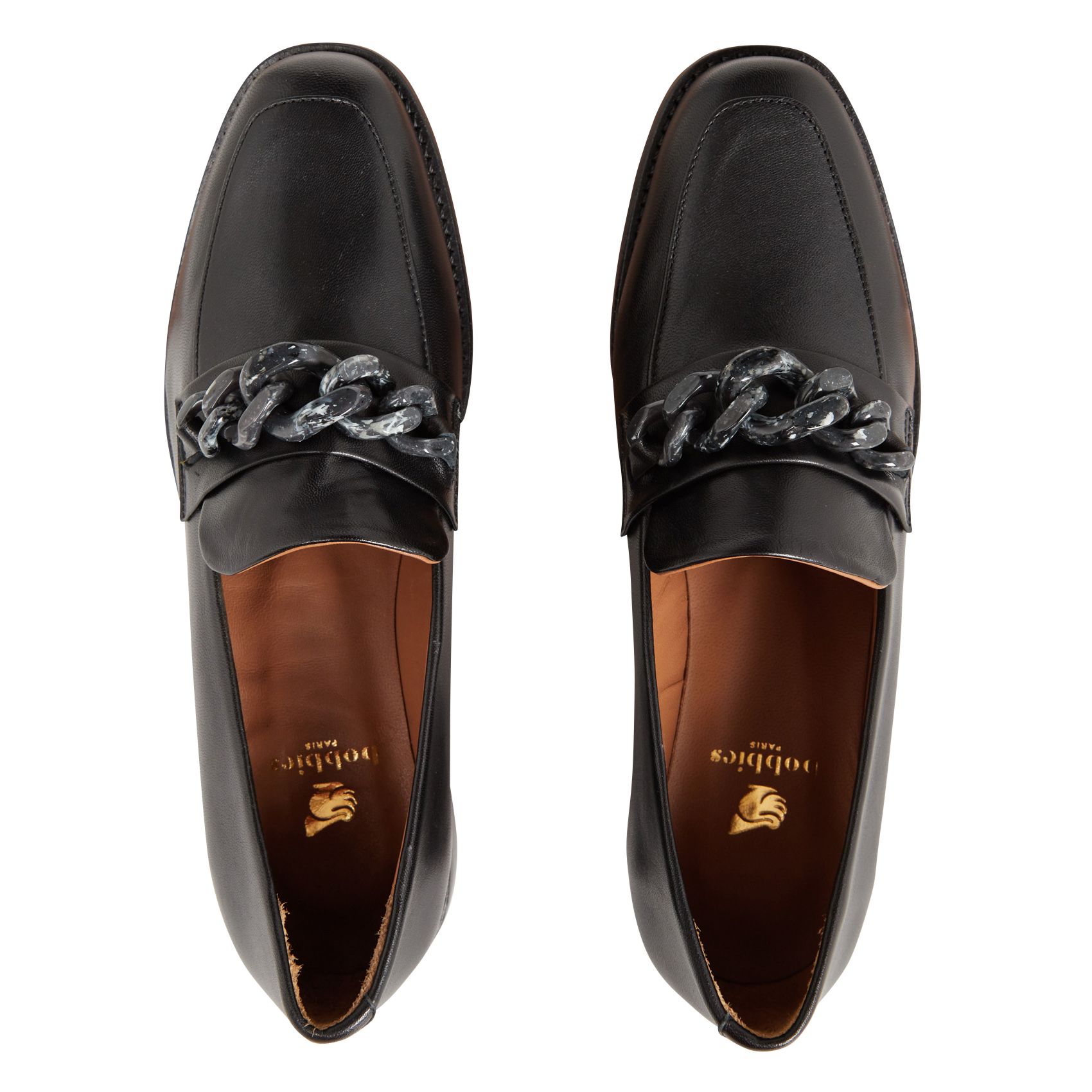 Mocassins en cuir esther BOBBIES Noir