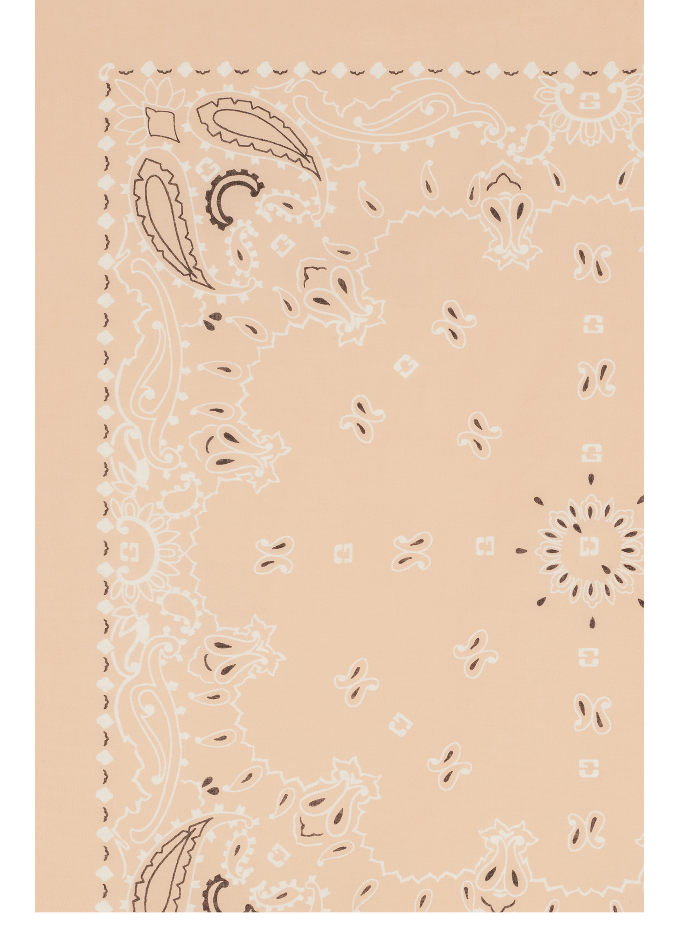 Carré imprimé en coton - dayana GERARD DAREL Beige