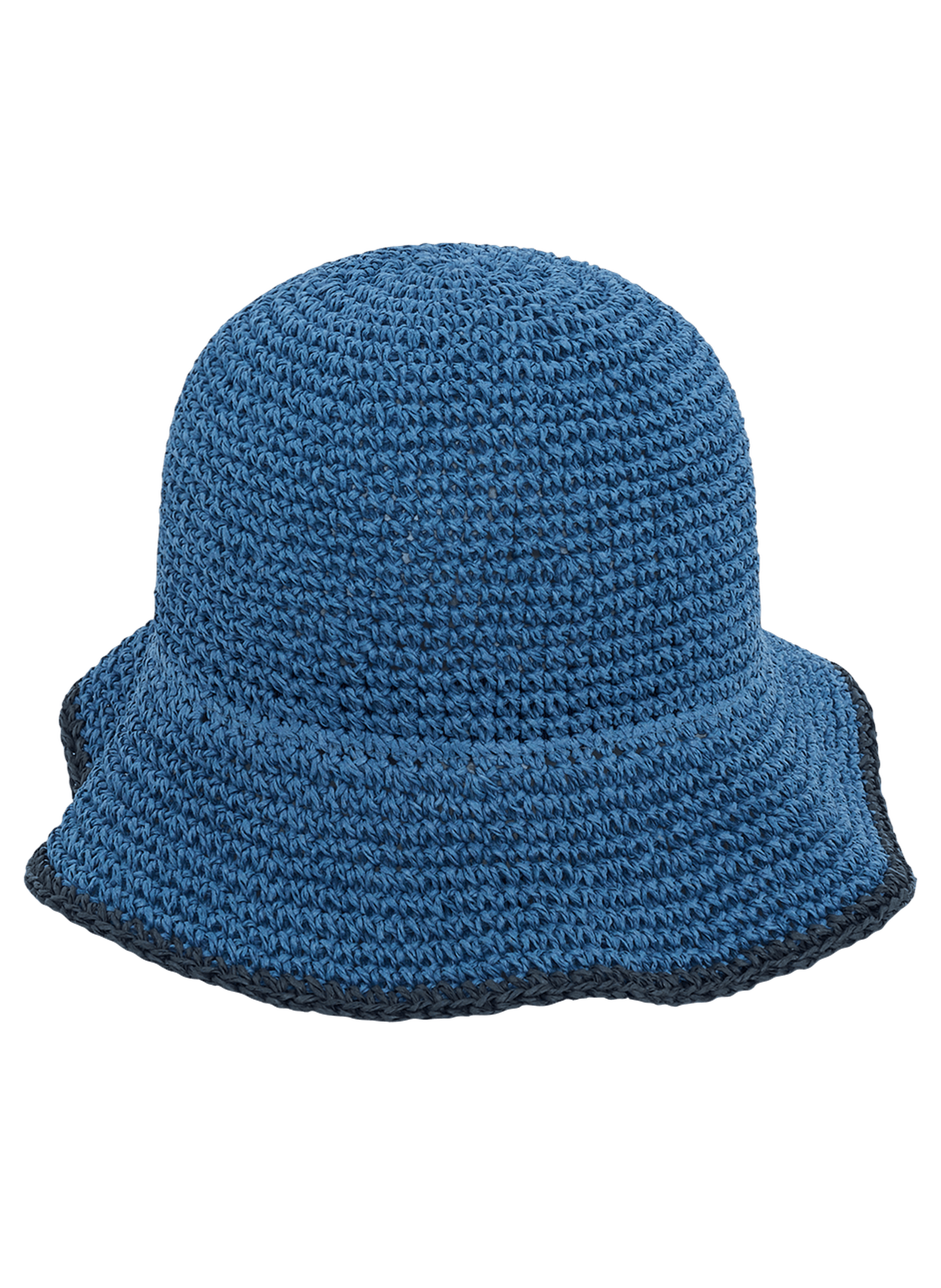 Chapeau de soleil coloré Bleu