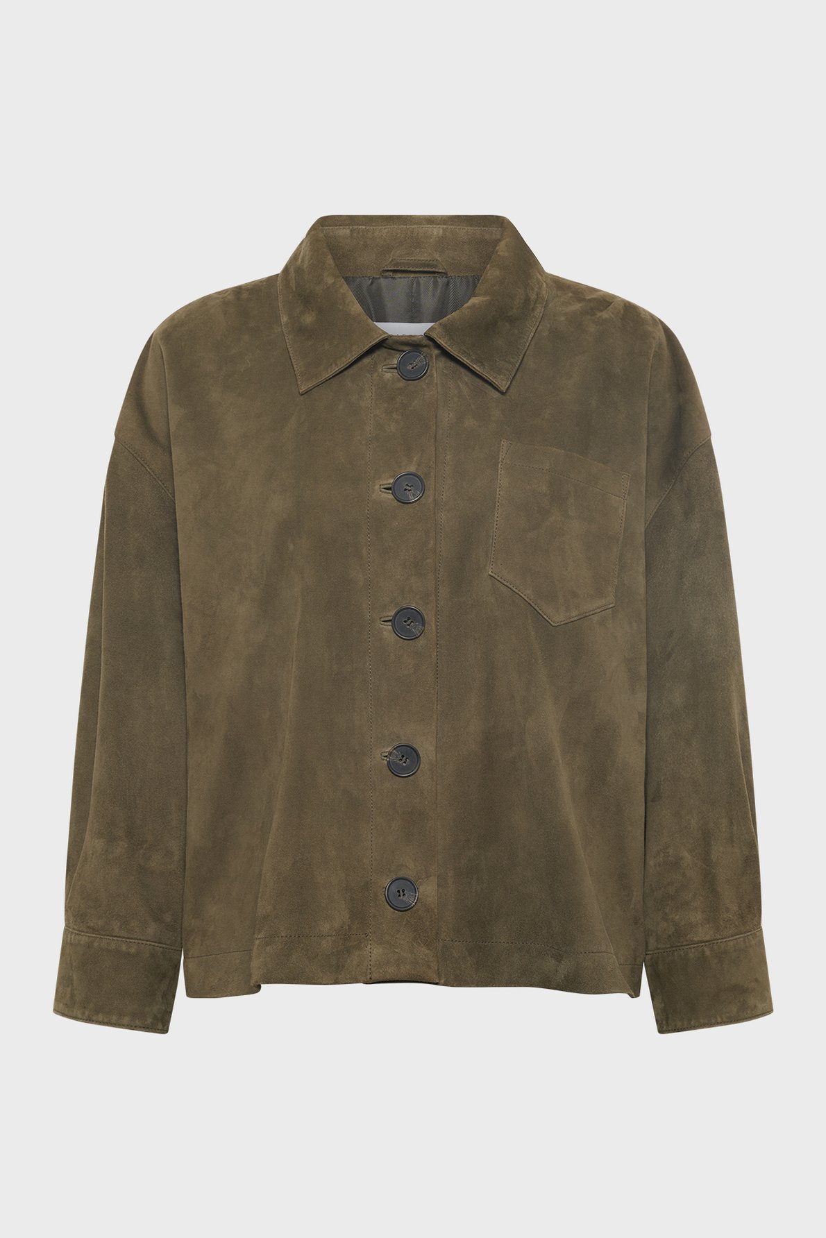 Surchemise en cuir velours - rose GERARD DAREL Vert