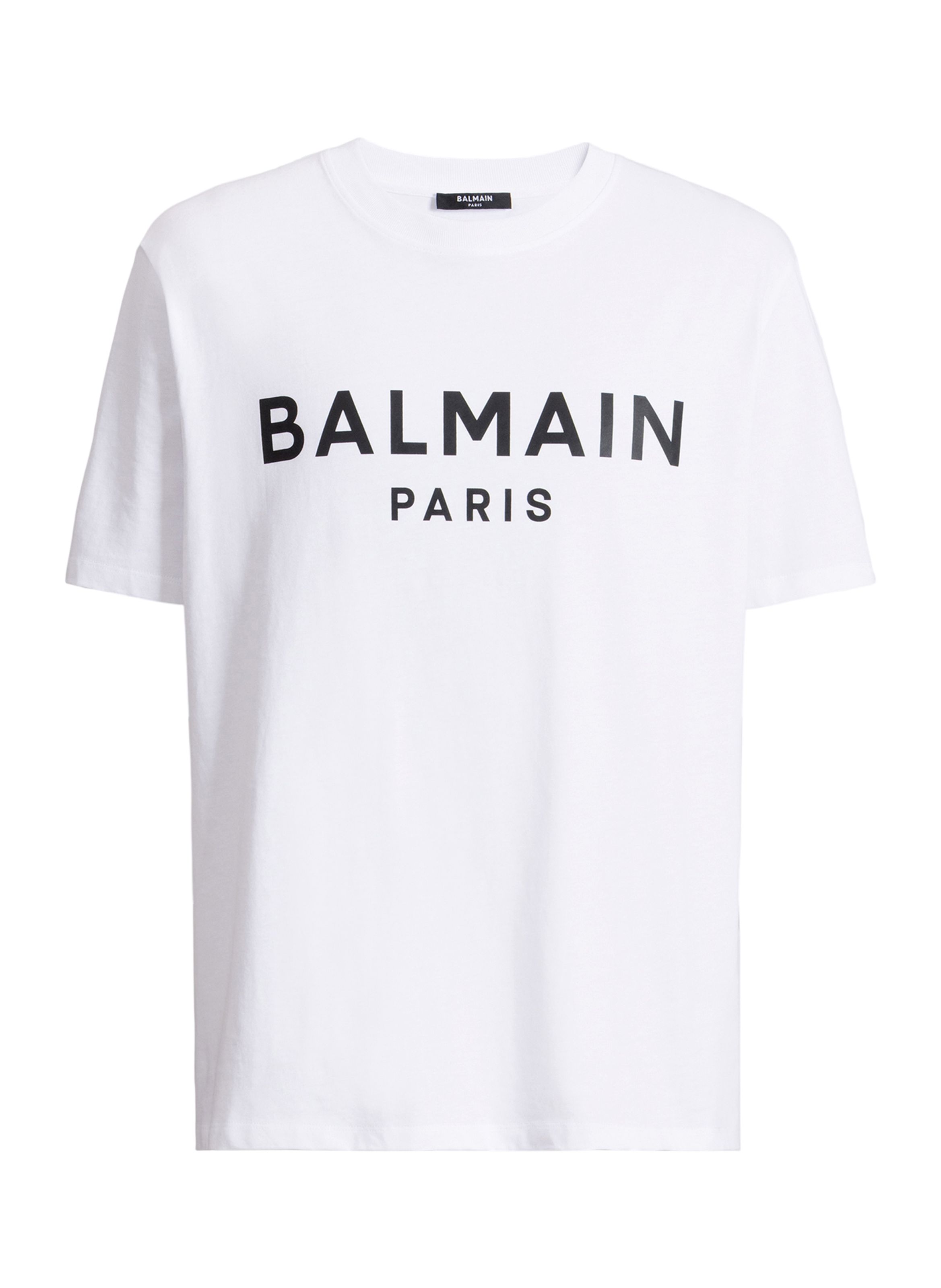T-shirt imprimé balmain paris BALMAIN Blanc