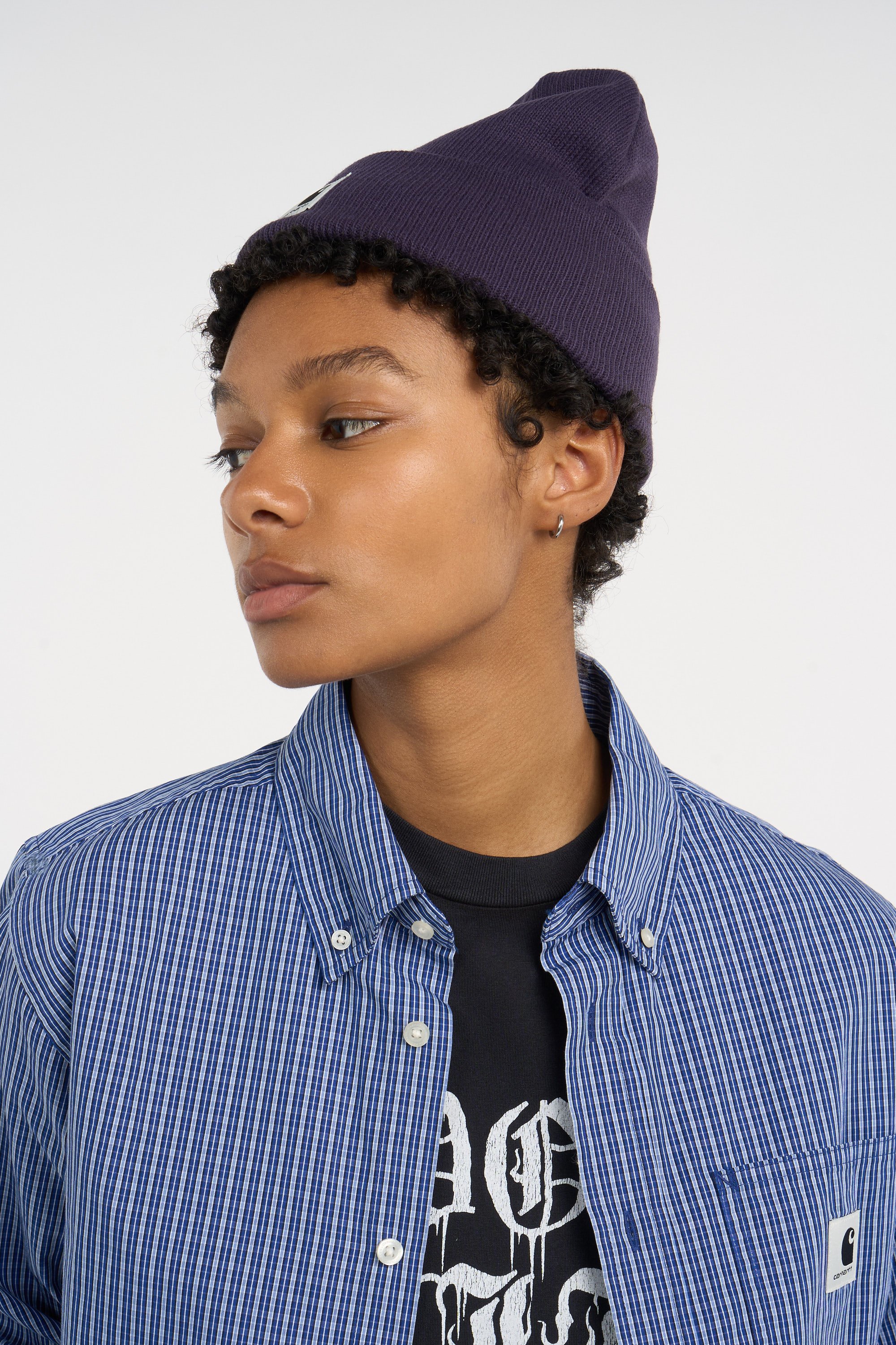 Bonnet w' ashley beanie CARHARTT WIP Violet