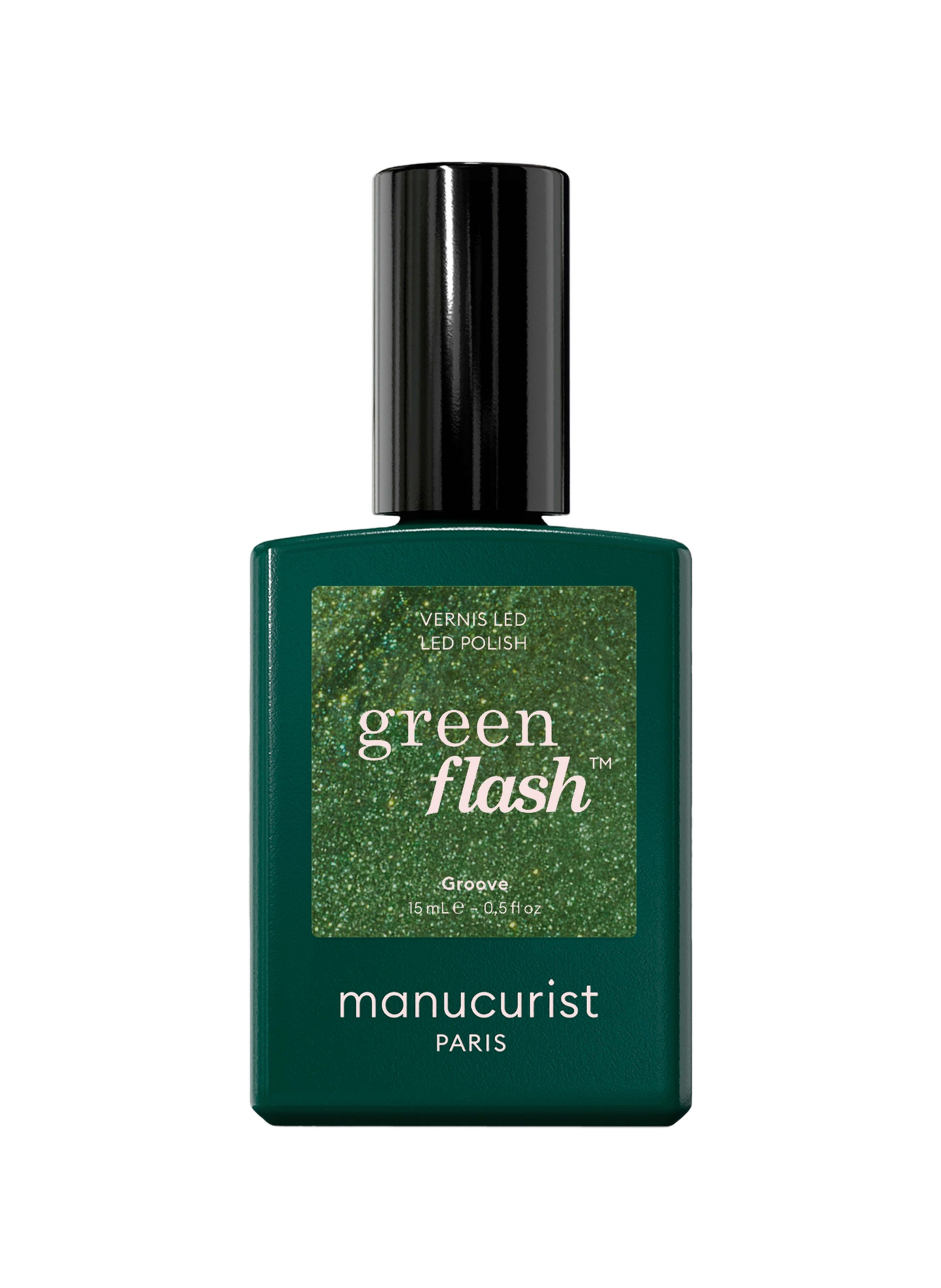 Esmalte de uñas Green Flash - Groove MANUCURIST Vert nacré