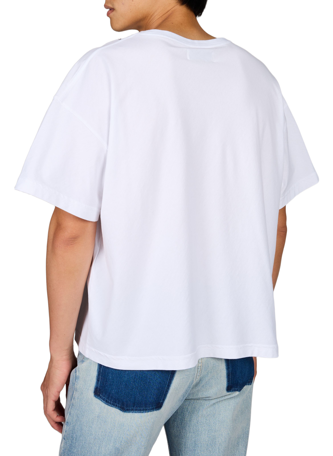 Loose Fit Printed Cotton T-shirt VIVIENNE WESTWOOD White