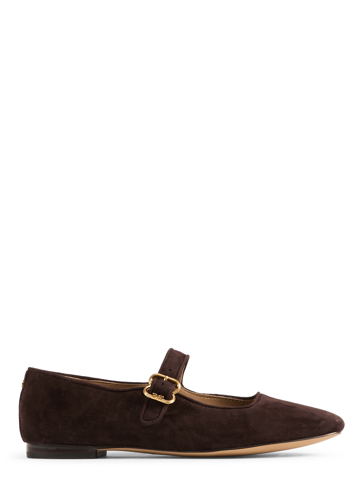 Ballerines à brides Michaela en cuir suédé SAM EDELMAN Marron