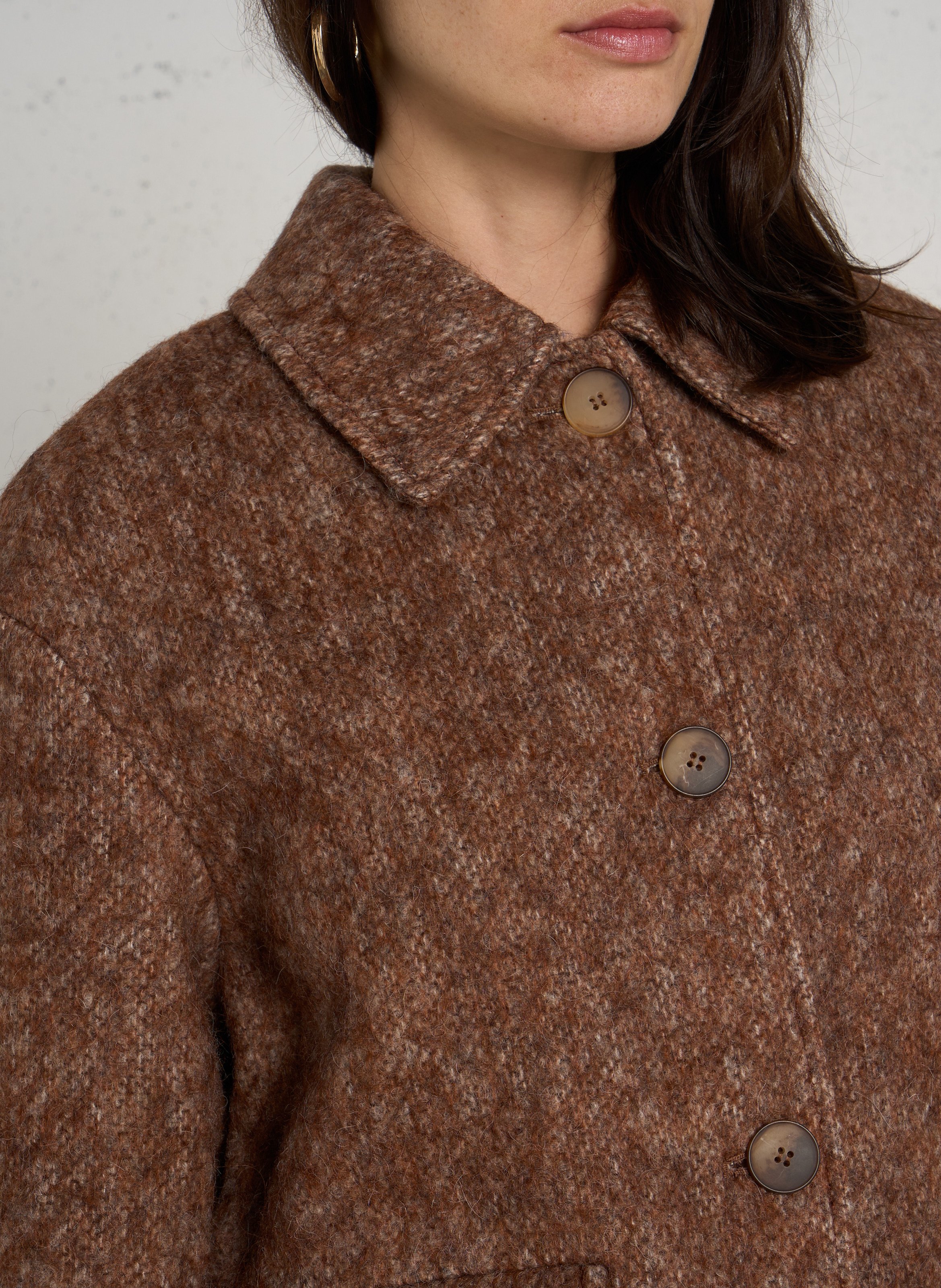 Manteau ample col classique danny MAISON 123 Beige