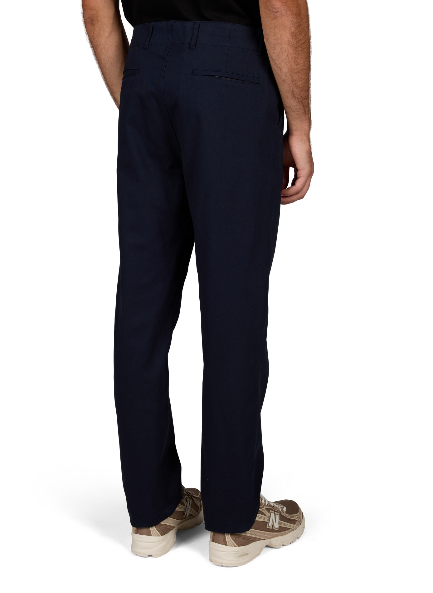 Pantalon chino droit en coton mélangé AU PRINTEMPS PARIS Bleu