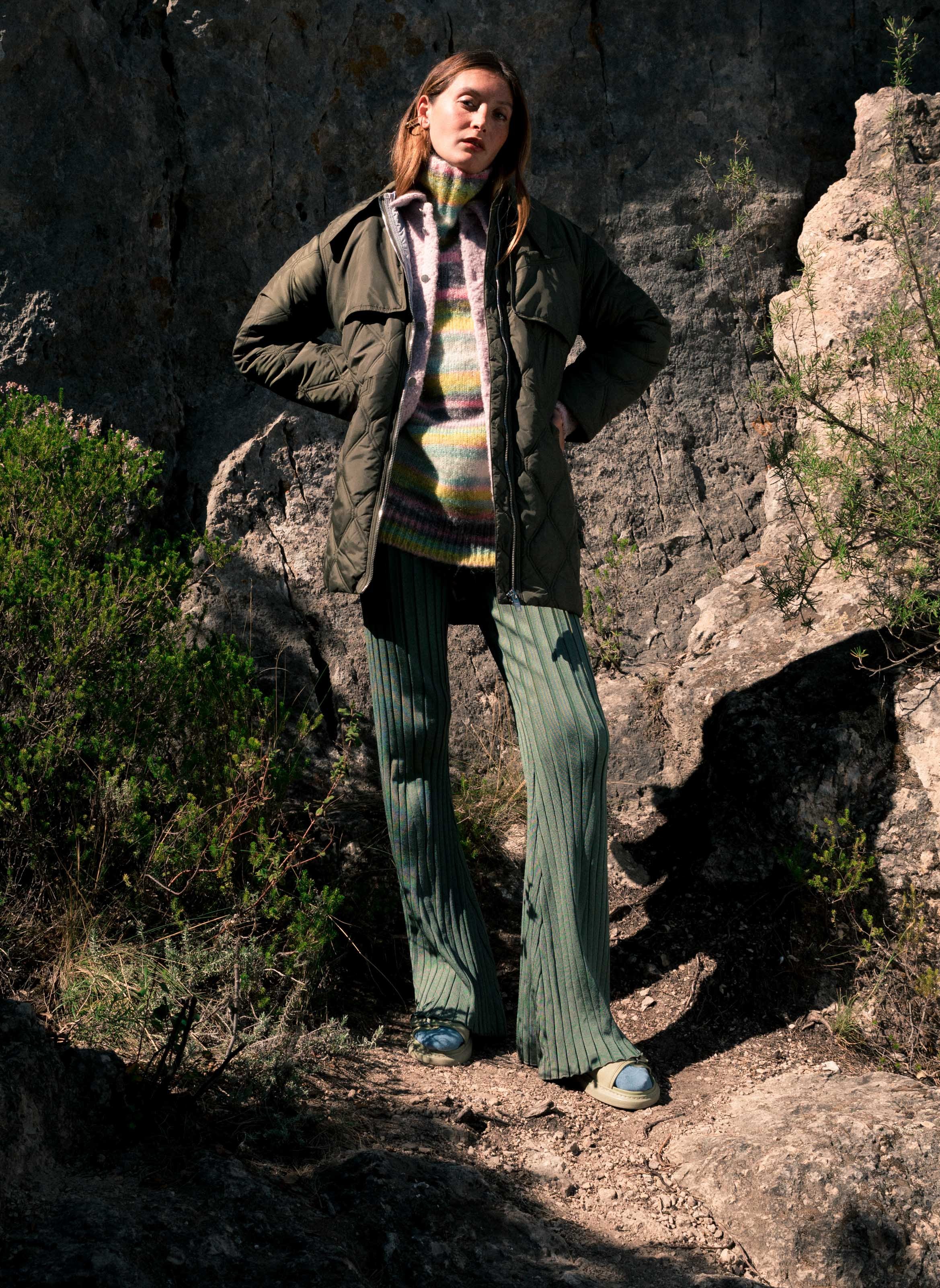 Pantalon plissé Leimah