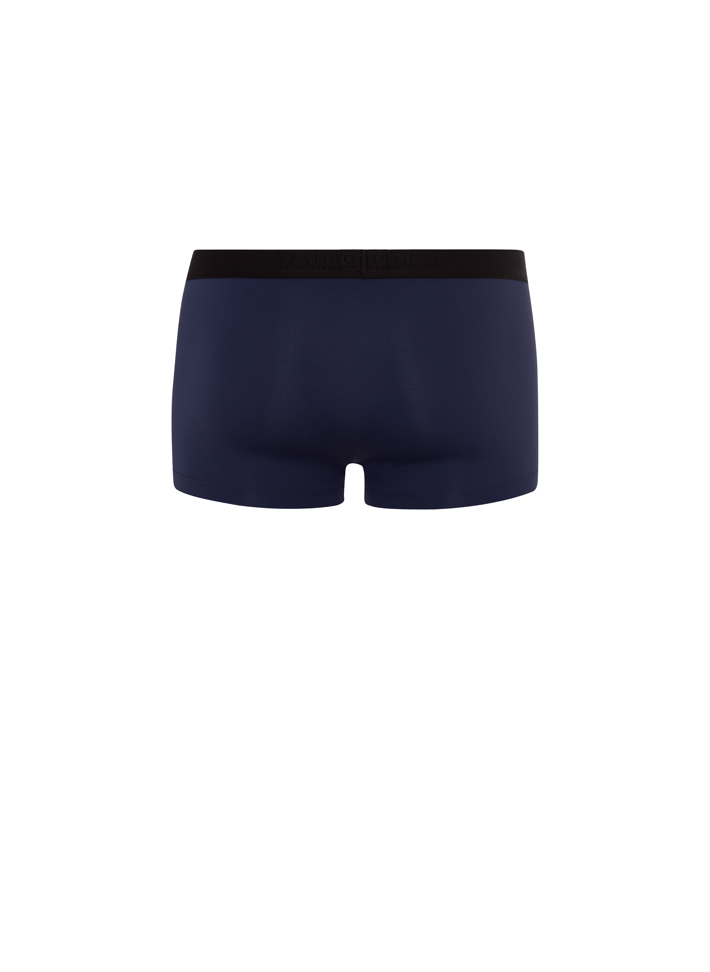 Plain polyamide boxers HANRO Blue