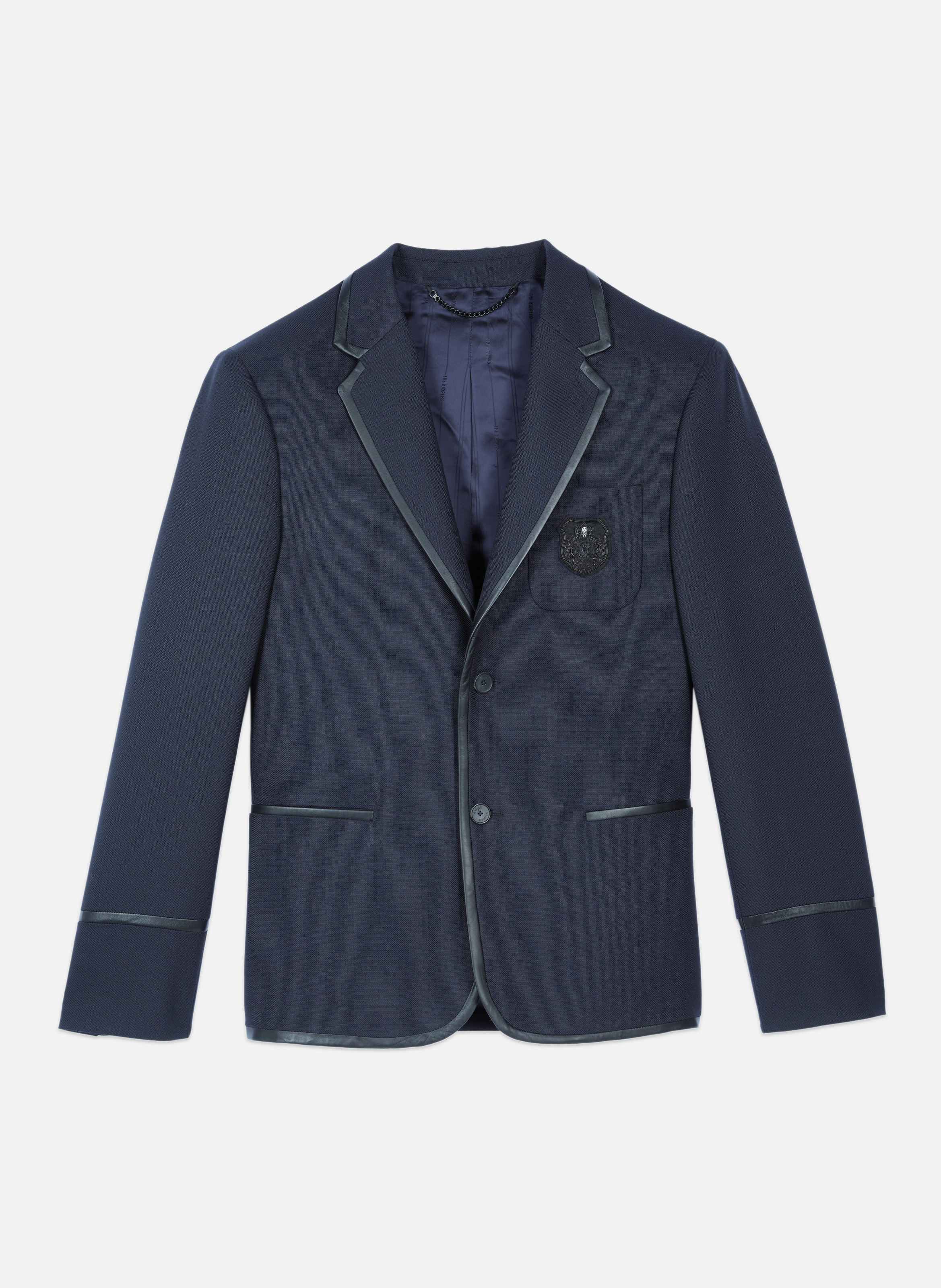 Veste en laine mélangée THE KOOPLES Bleu