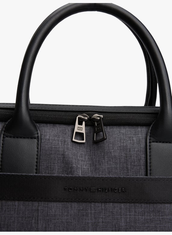 Sac d'ordinateur | Gris by TOMMY HILFIGER Sac d'ordinateur Gris