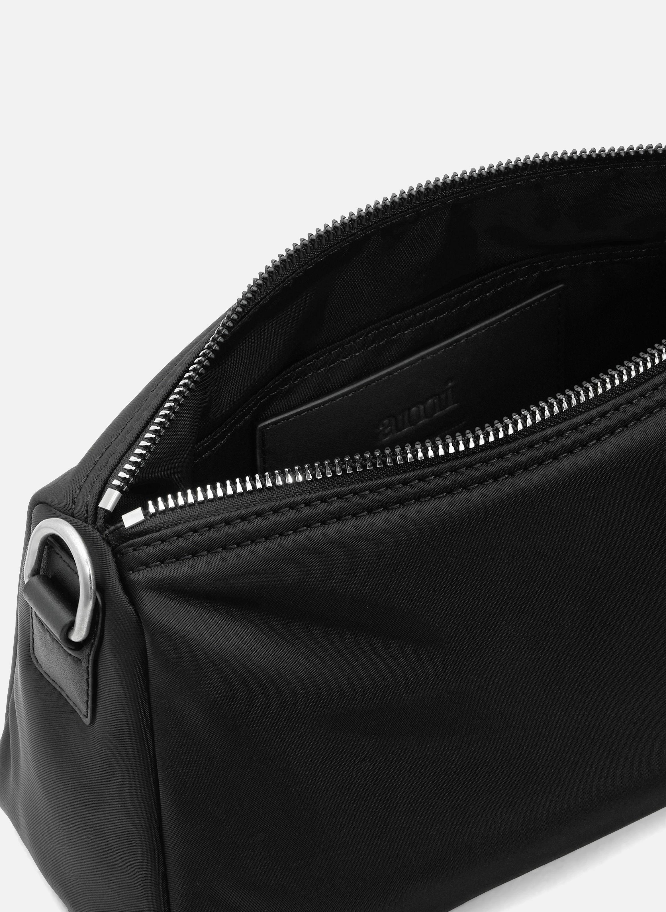 Sac marcel unisexe en nylon AMI PARIS Noir