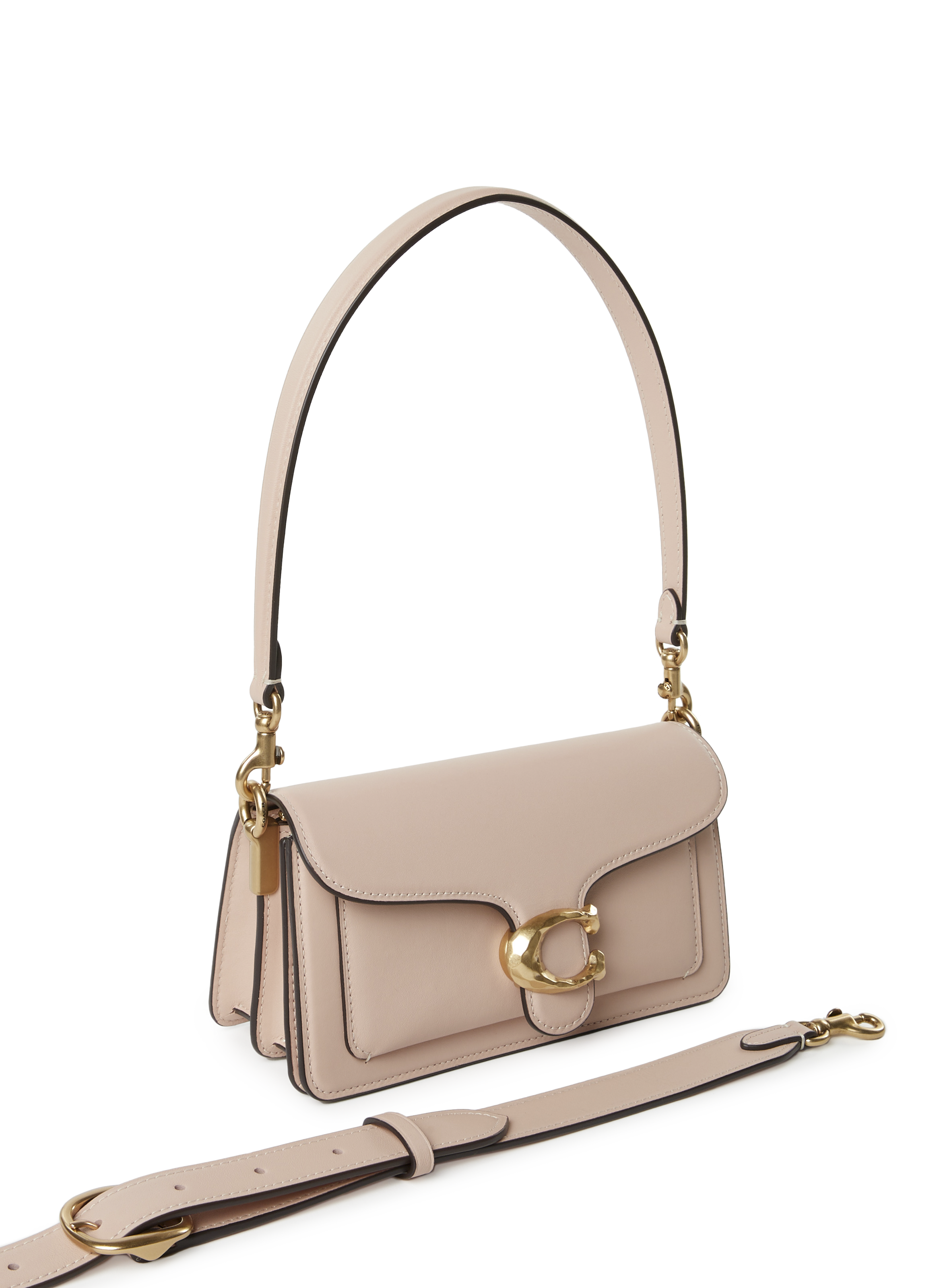 Sac Tabby 20 en cuir  COACH Beige