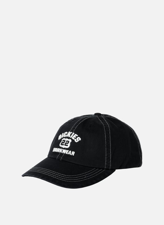 Cotton cap with pattern Black by DICKIES DICKIES Cotton cap with pattern Black