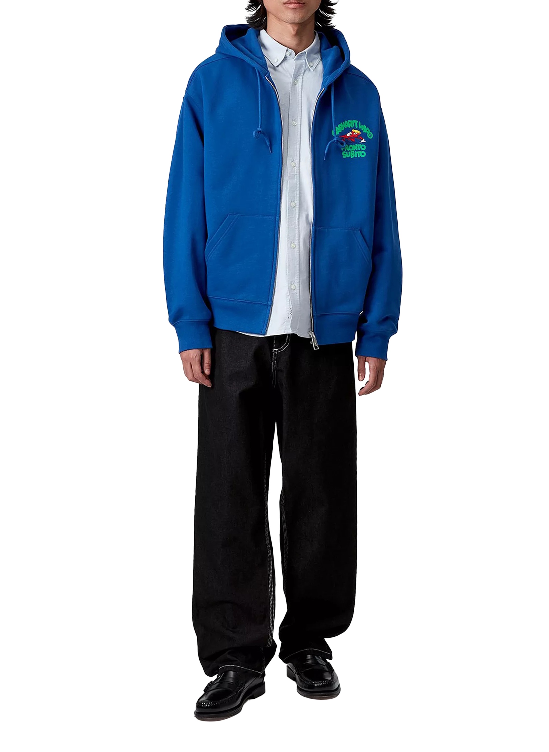 Pronto hooded sweatshirt CARHARTT WIP Blue