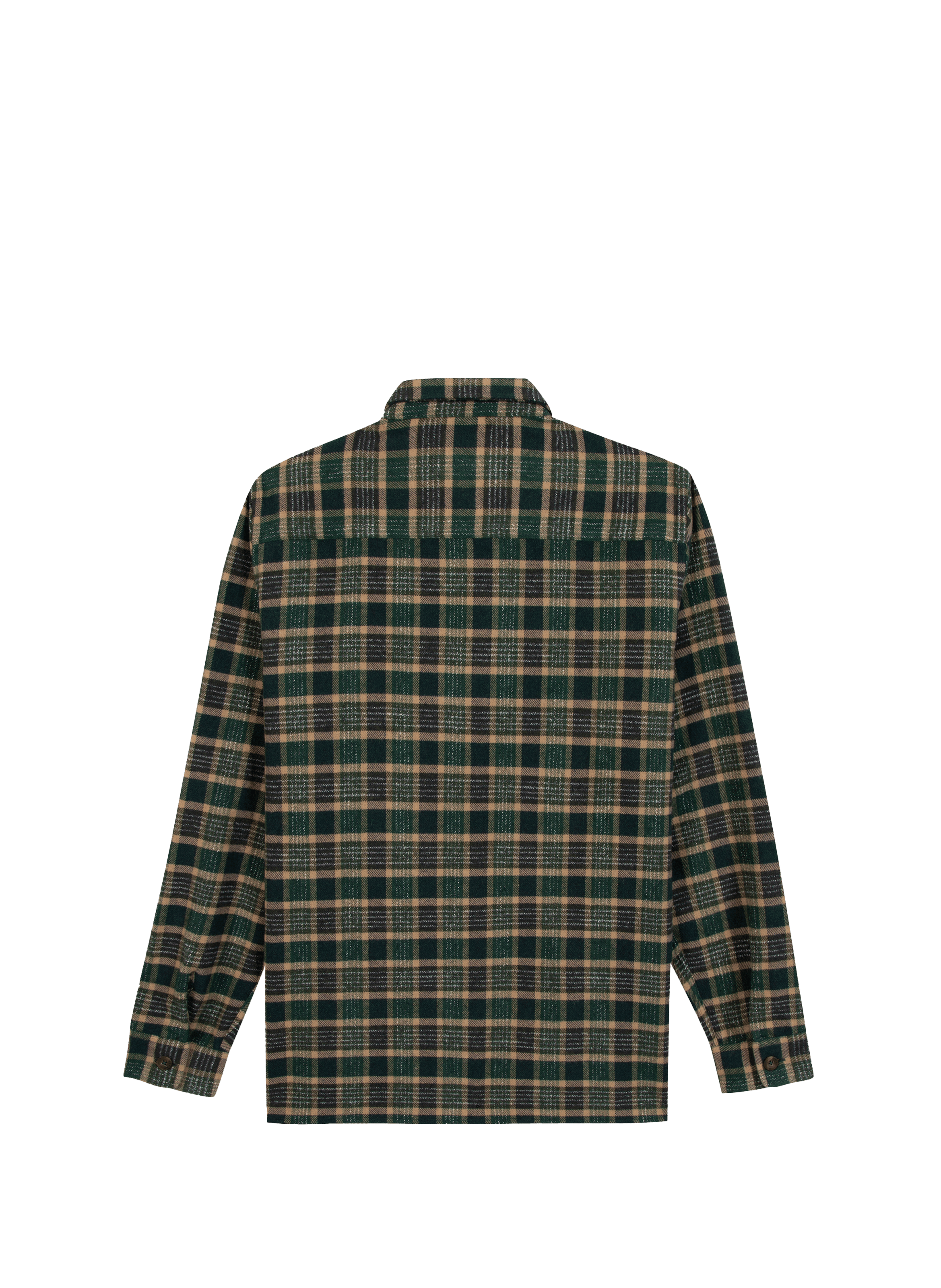 Monge check overshirt MAISON LABICHE Green