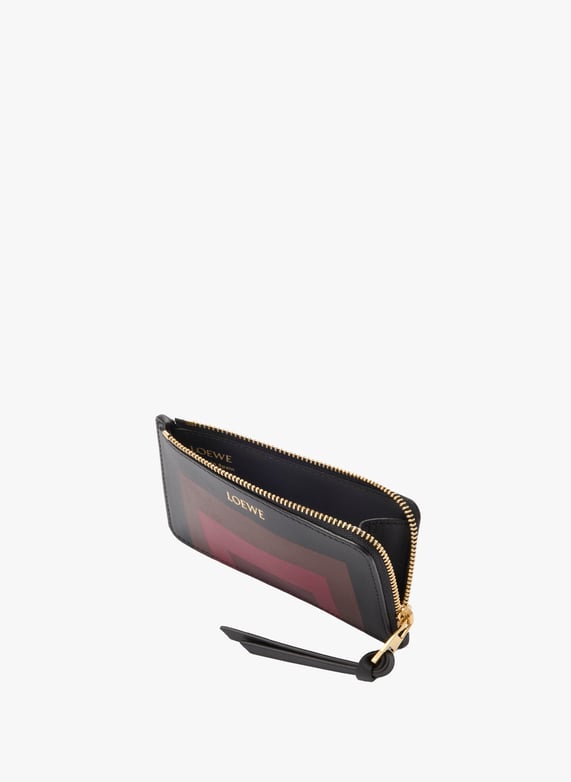 Porte-monnaie en cuir de veau - LOEWE x Albers | Noir by LOEWE Porte-monnaie en cuir de veau - LOEWE x Albers Noir